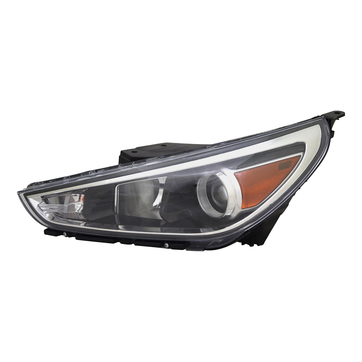 Left Driver Side Headlight For 18-20 Hyundai Elantra GT; CAPA Certified