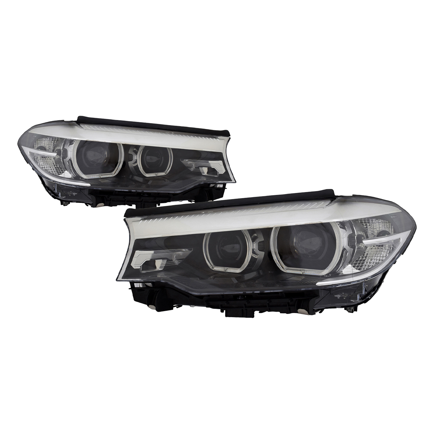 Headlight Set For 18-20 BMW 530e, 17-20 BMW 530i, 17-20 BMW 540i, 18-20 BMW M550i xDrive