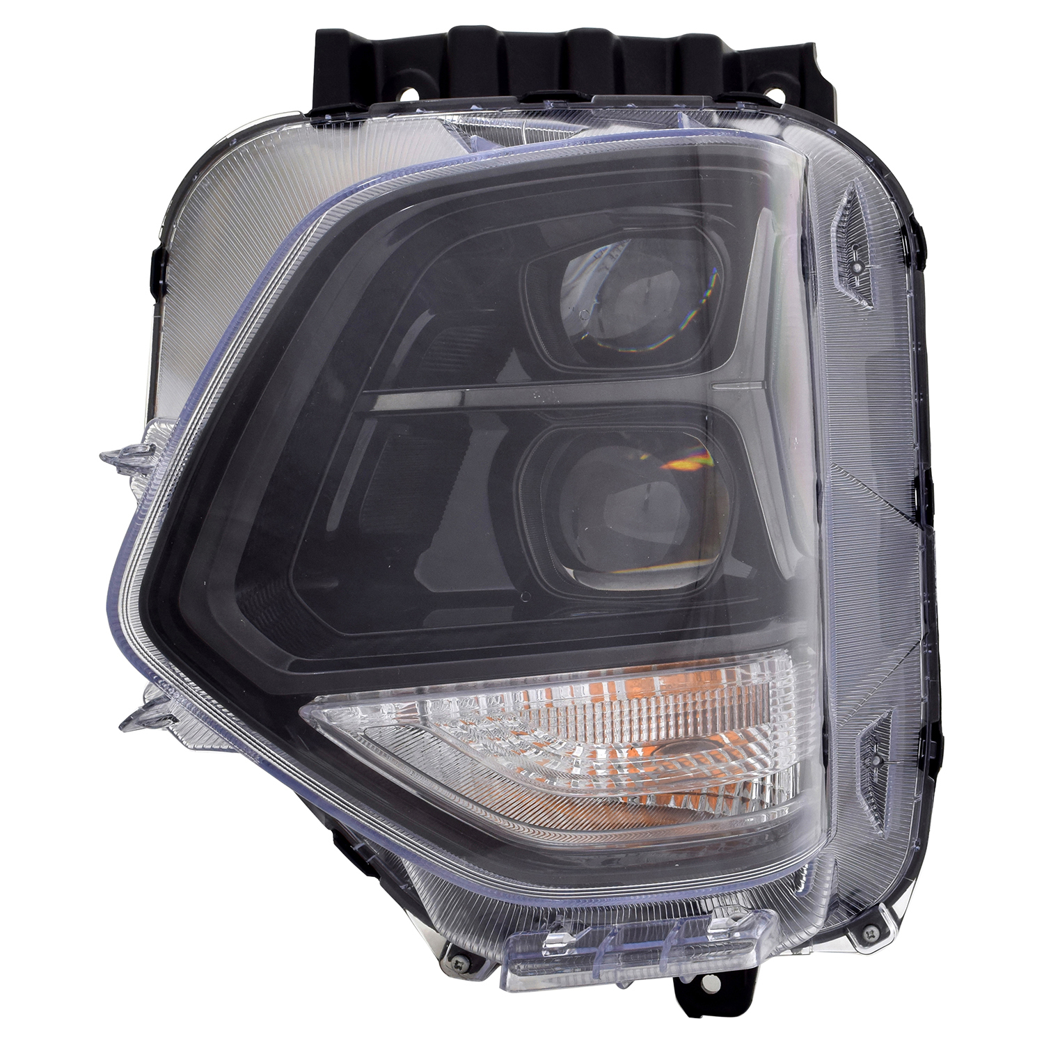Left Driver Side Headlight For 19-20 Hyundai Santa Fe; CAPA Certified