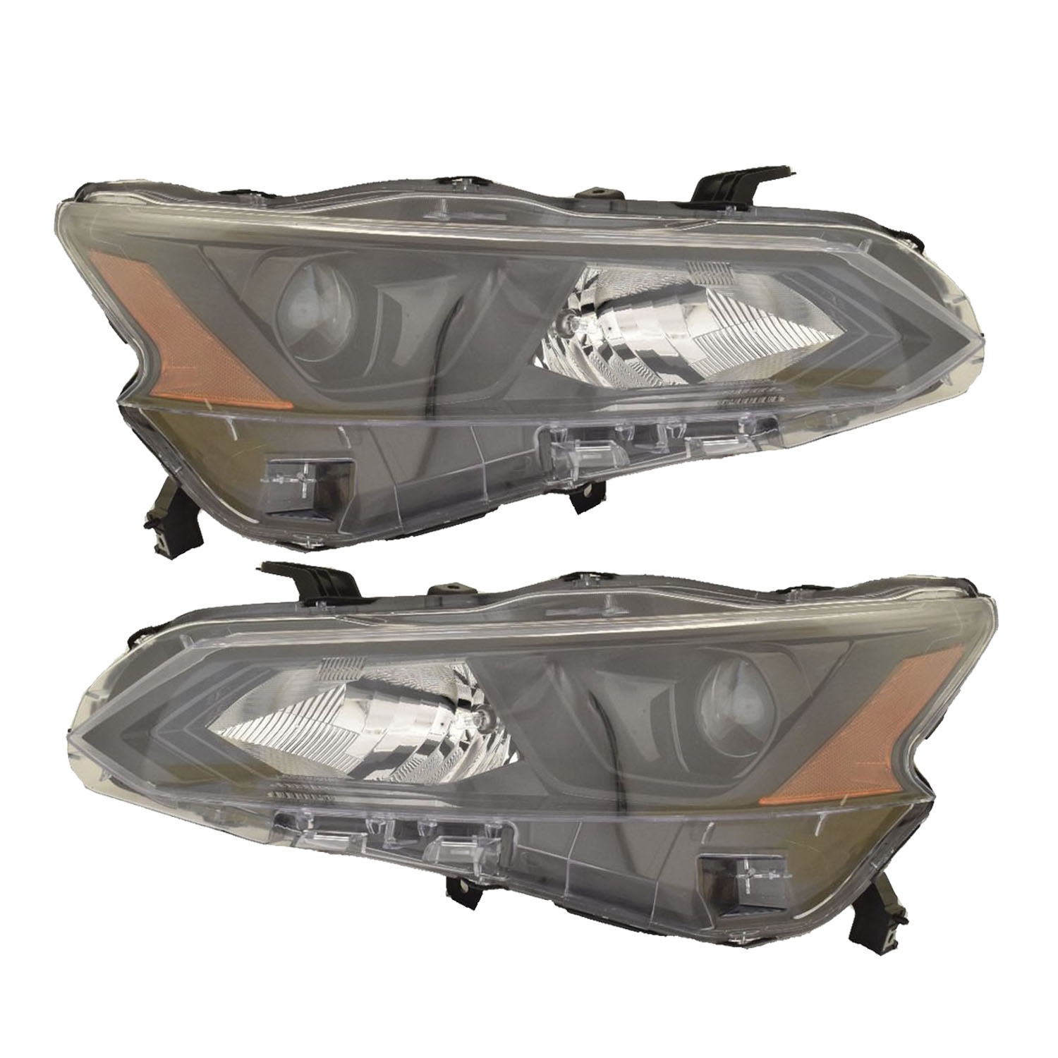 Headlight Set For 22-23 Nissan Altima; CAPA Certified