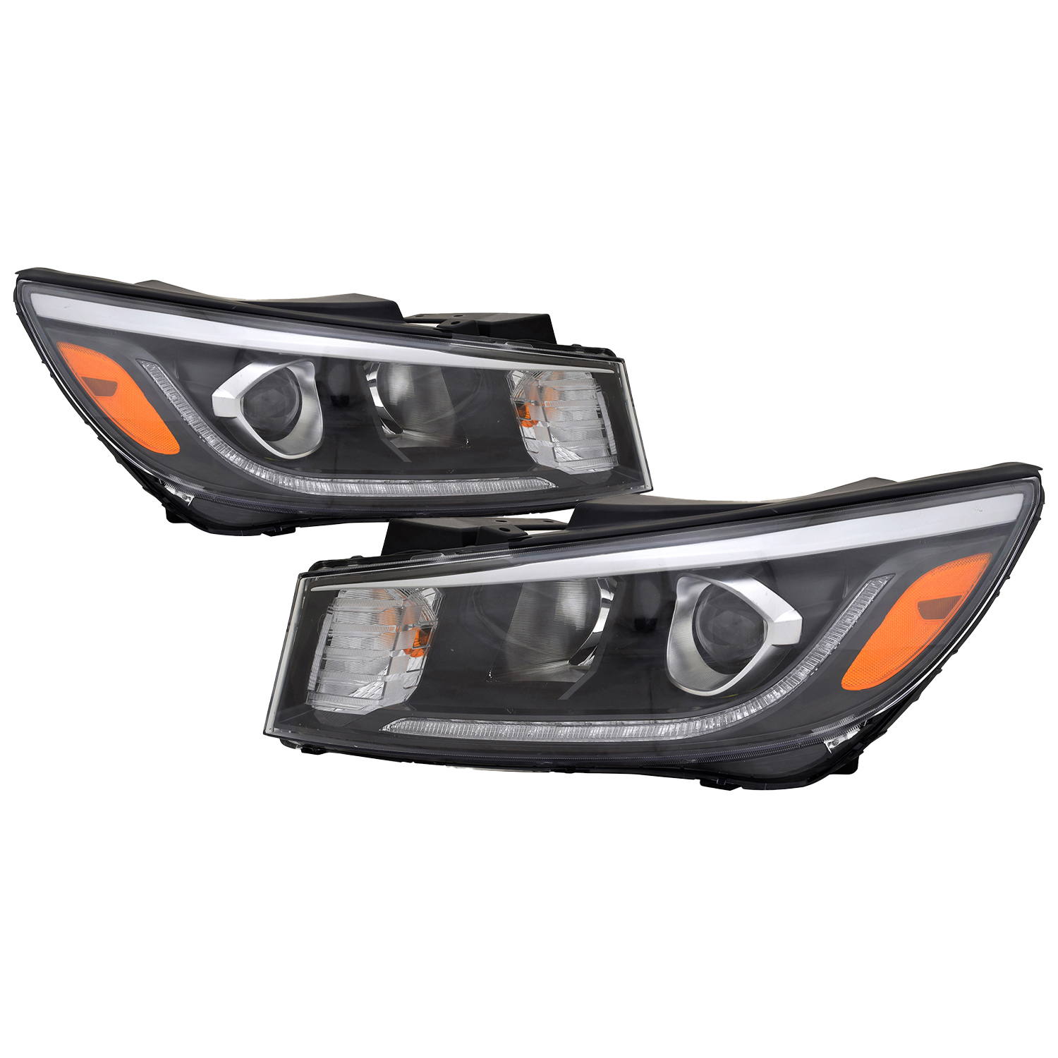 Headlight Set For 19-21 Kia Sedona