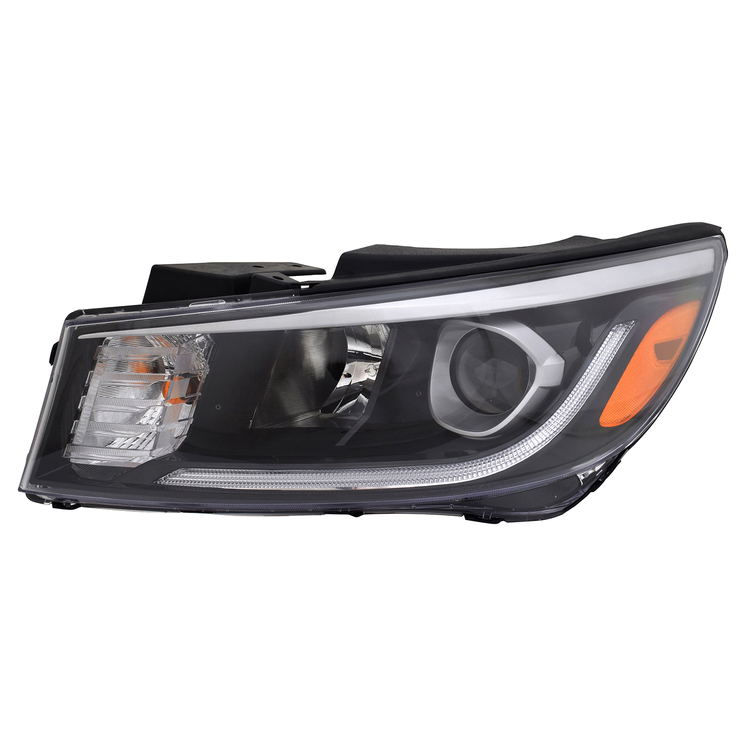 Left Driver Side Headlight For 19-21 Kia Sedona; CAPA Certified