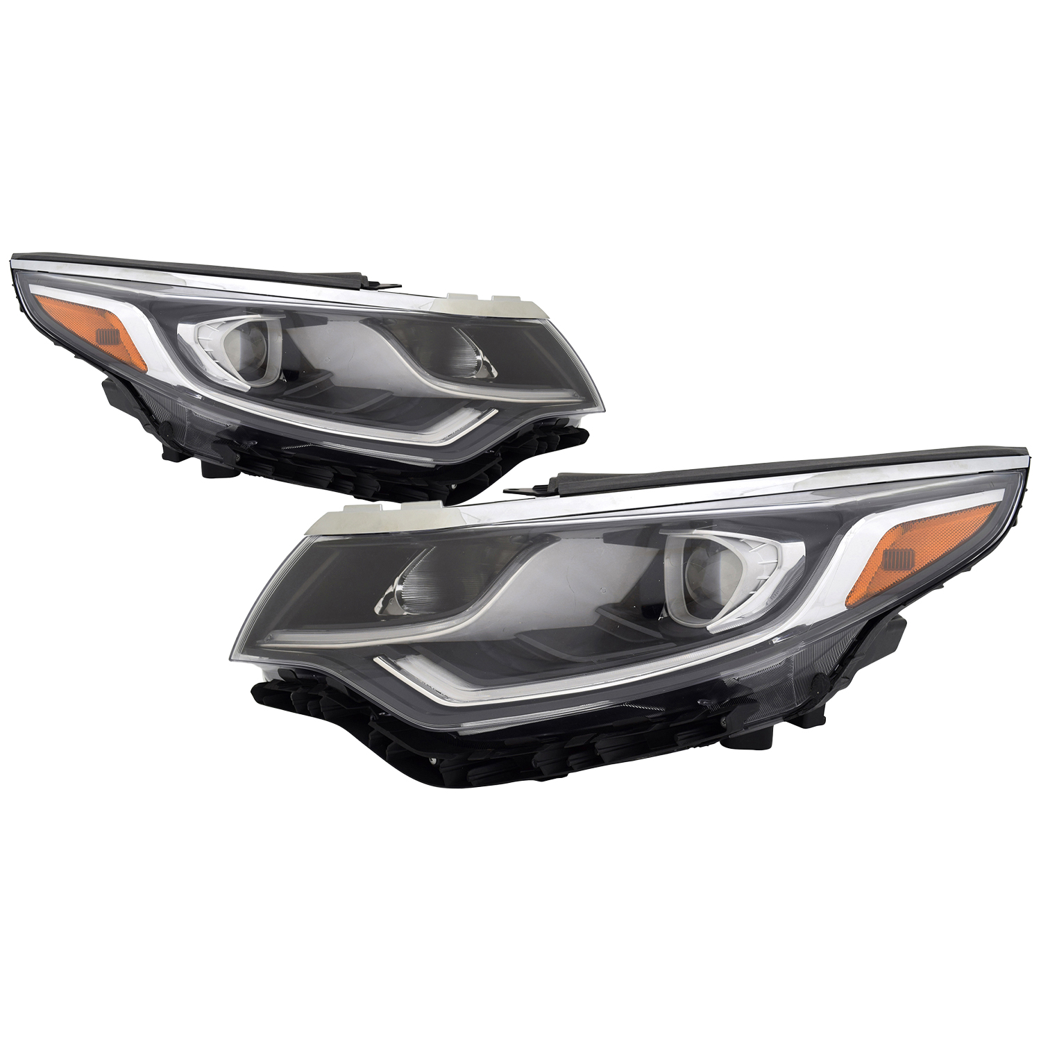 Headlight Set For 19-20 Kia Optima; CAPA Certified