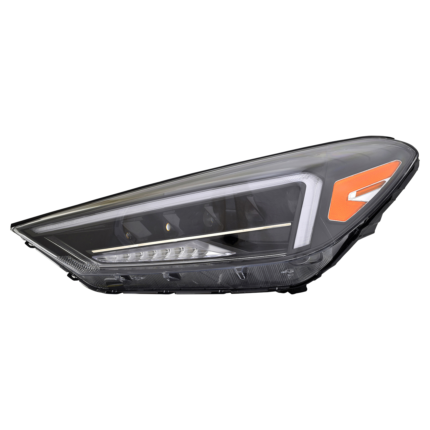 Left Driver Side Headlight For 19-21 Hyundai Tucson; CAPA Certified