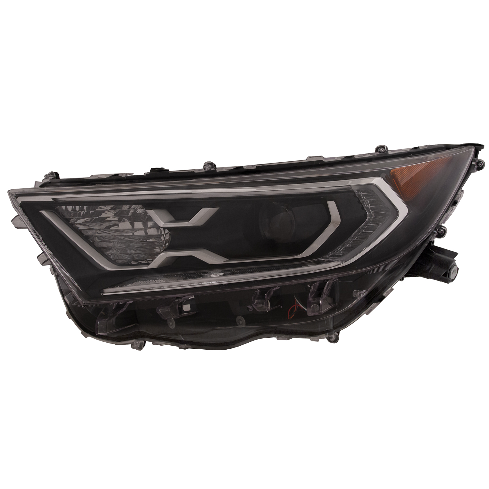 Left Driver Side Headlight For 19-21 Toyota RAV4; CAPA Certified