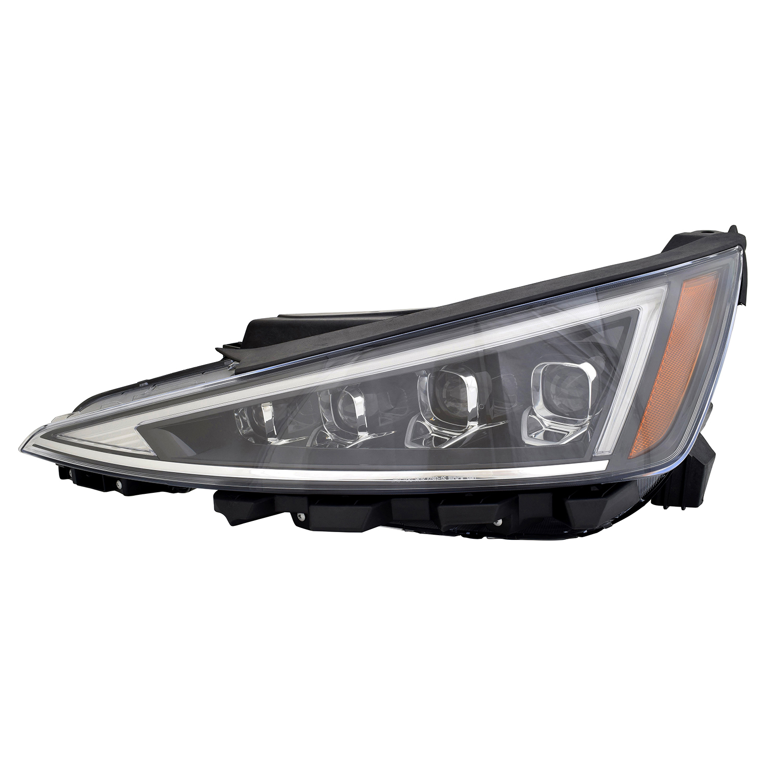 Left Driver Side Headlight For 19-20 Hyundai Elantra; CAPA Certified