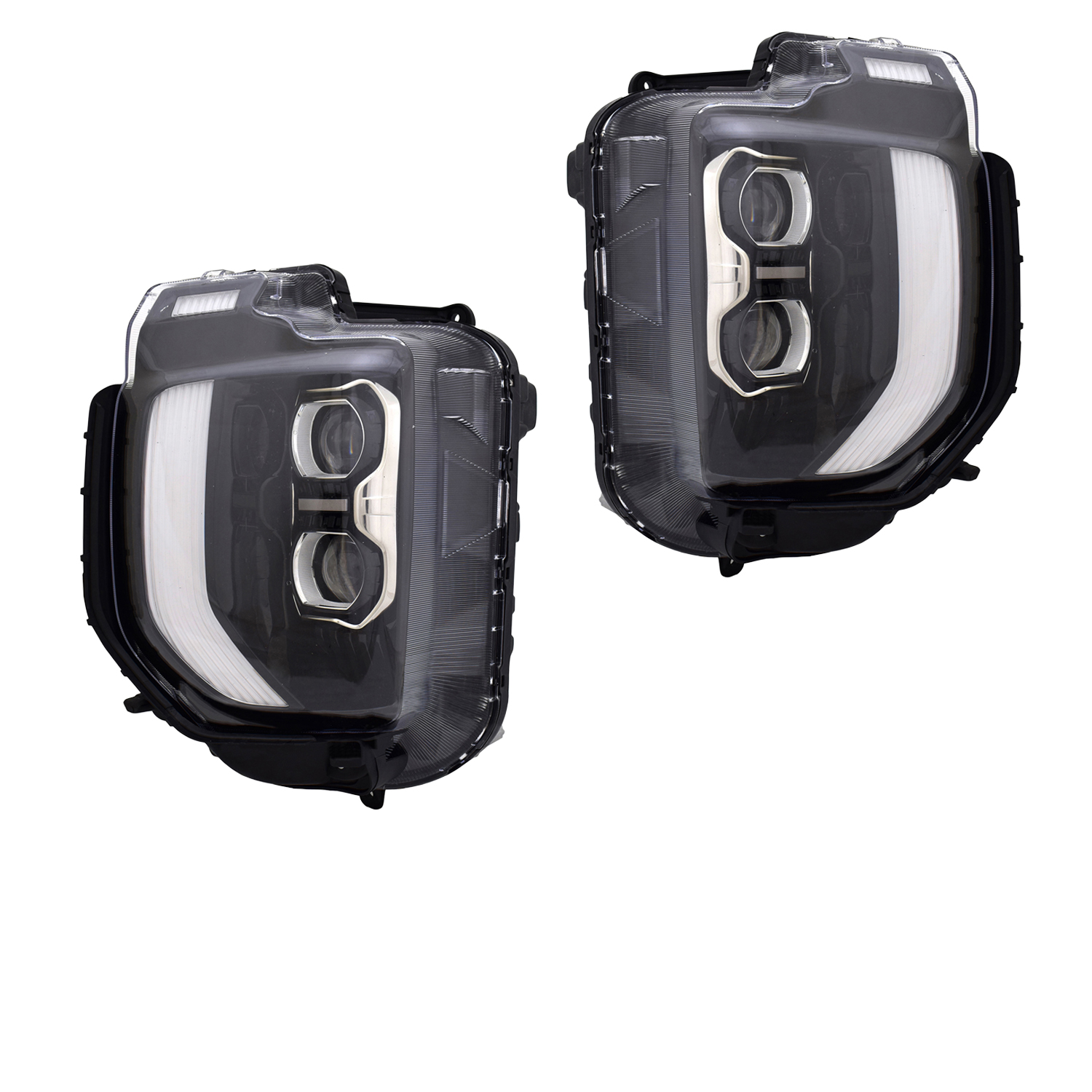 Headlight Set For 20-22 Hyundai Palisade; CAPA Certified