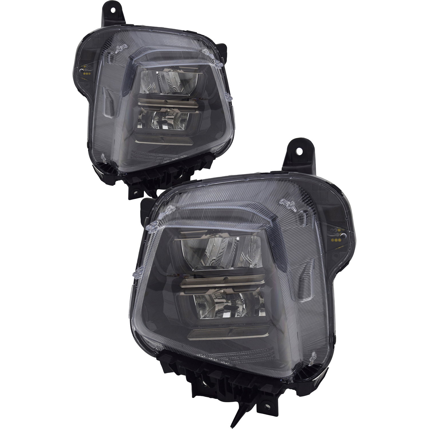 Headlight Set For 22-24 Hyundai Tucson; CAPA Certified