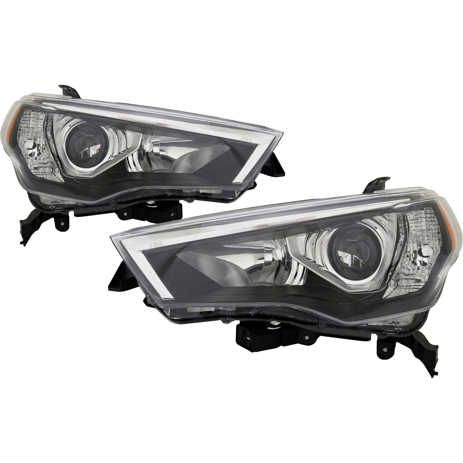 Headlight Set For 21-24 Toyota 4Runner; CAPA Certified