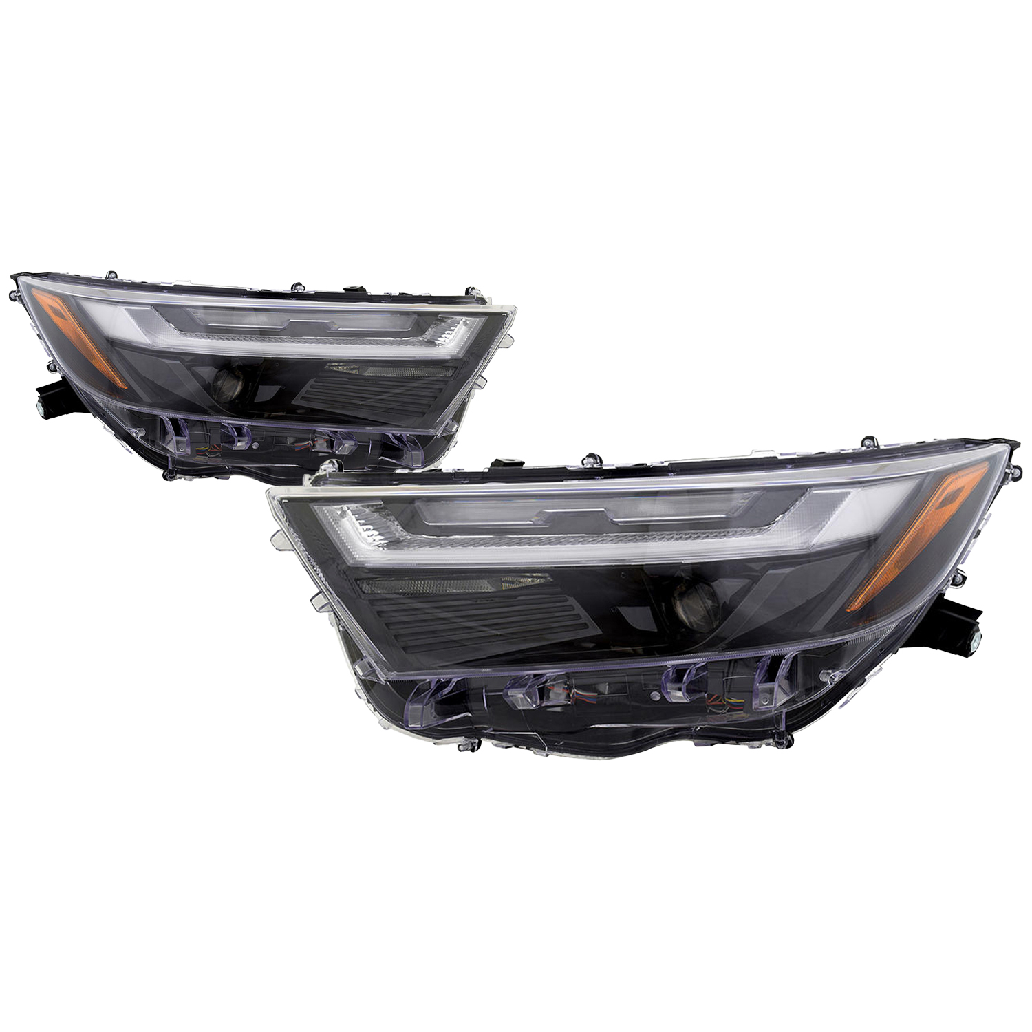 Headlight Set For 22-25 Toyota RAV4, 22-24 Toyota RAV4 Prime; CAPA Certified