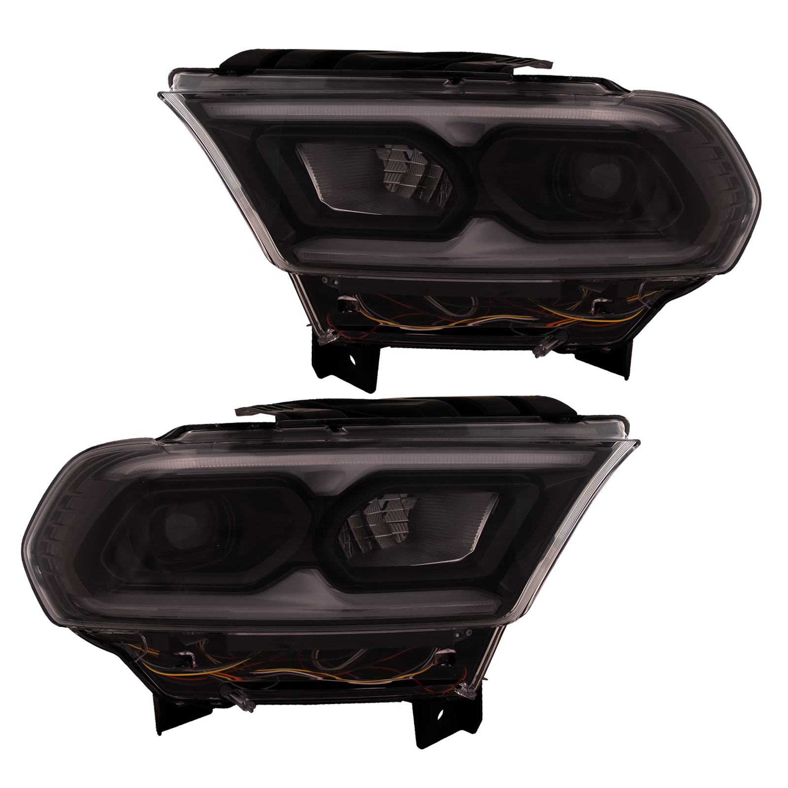 Headlight Set For 21-24 Dodge Durango; CAPA Certified