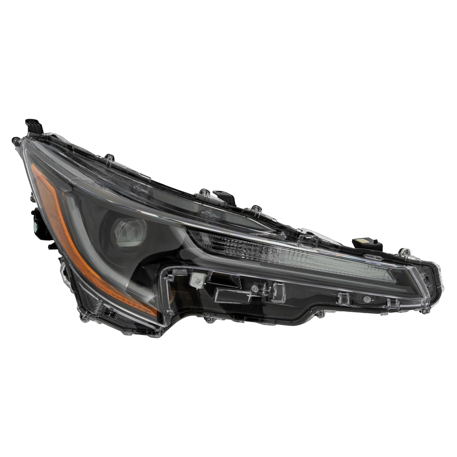 Left Driver Side Headlight For 23-25 Toyota Corolla; CAPA Certified
