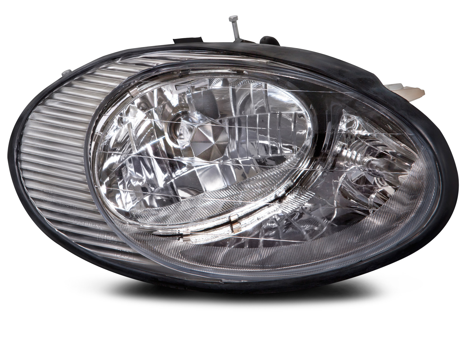 Right Passenger Side Headlight For 96-98 Ford Taurus; CAPA Certified