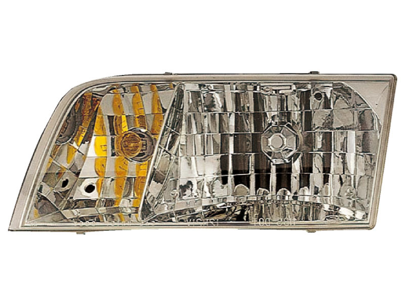 Left Driver Side Headlight For 98-11 Ford Crown Victoria; CAPA Certified