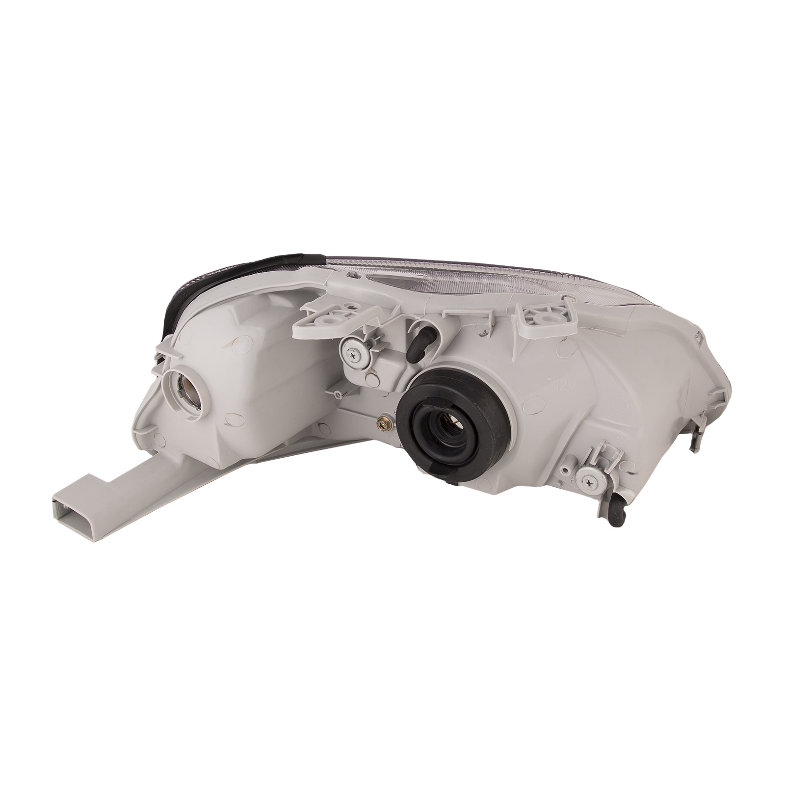 Right Passenger Side Headlight For 99-00 Honda Civic; CAPA Certified