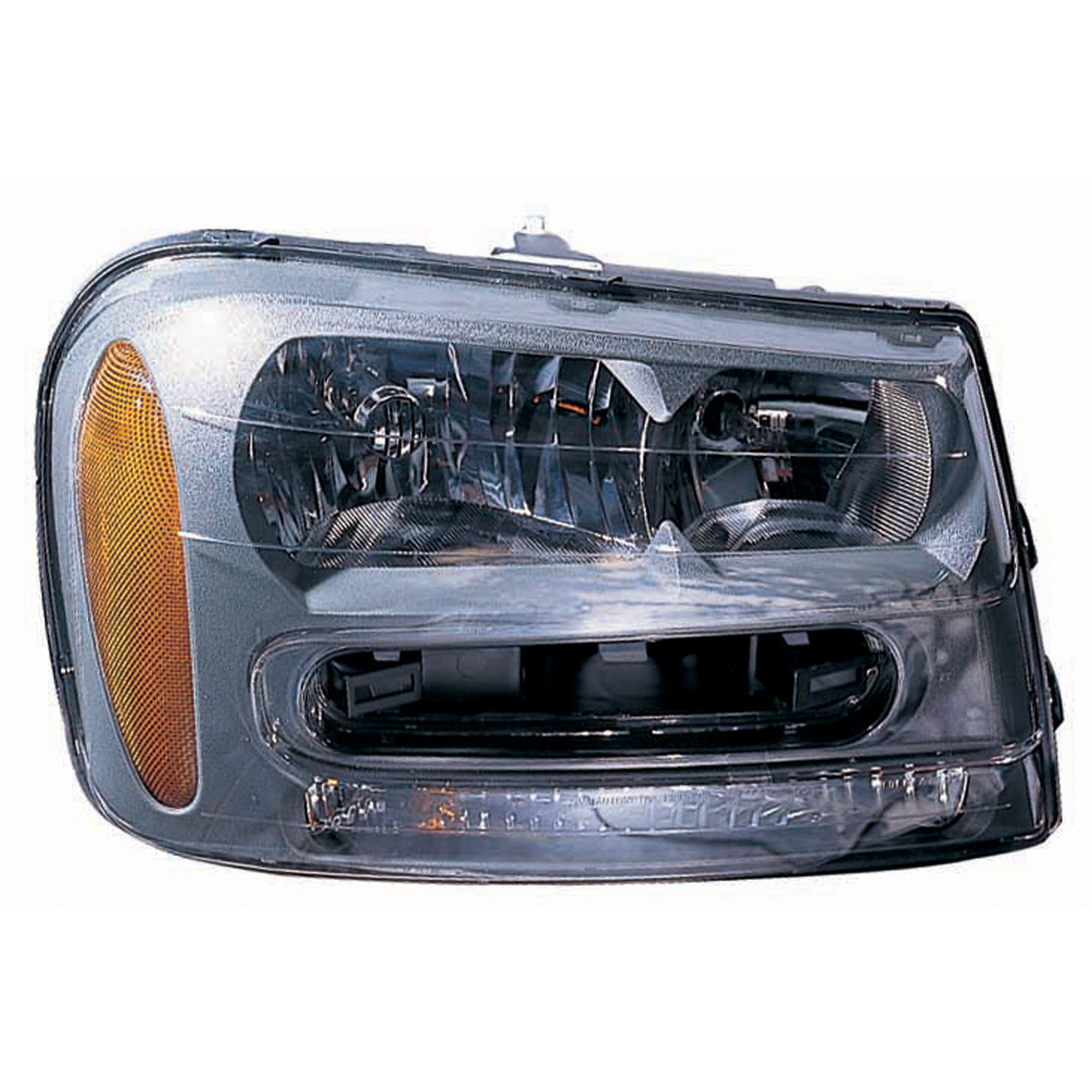 Right Passenger Side Headlight For 02-09 Chevrolet Trailblazer; CAPA Certified