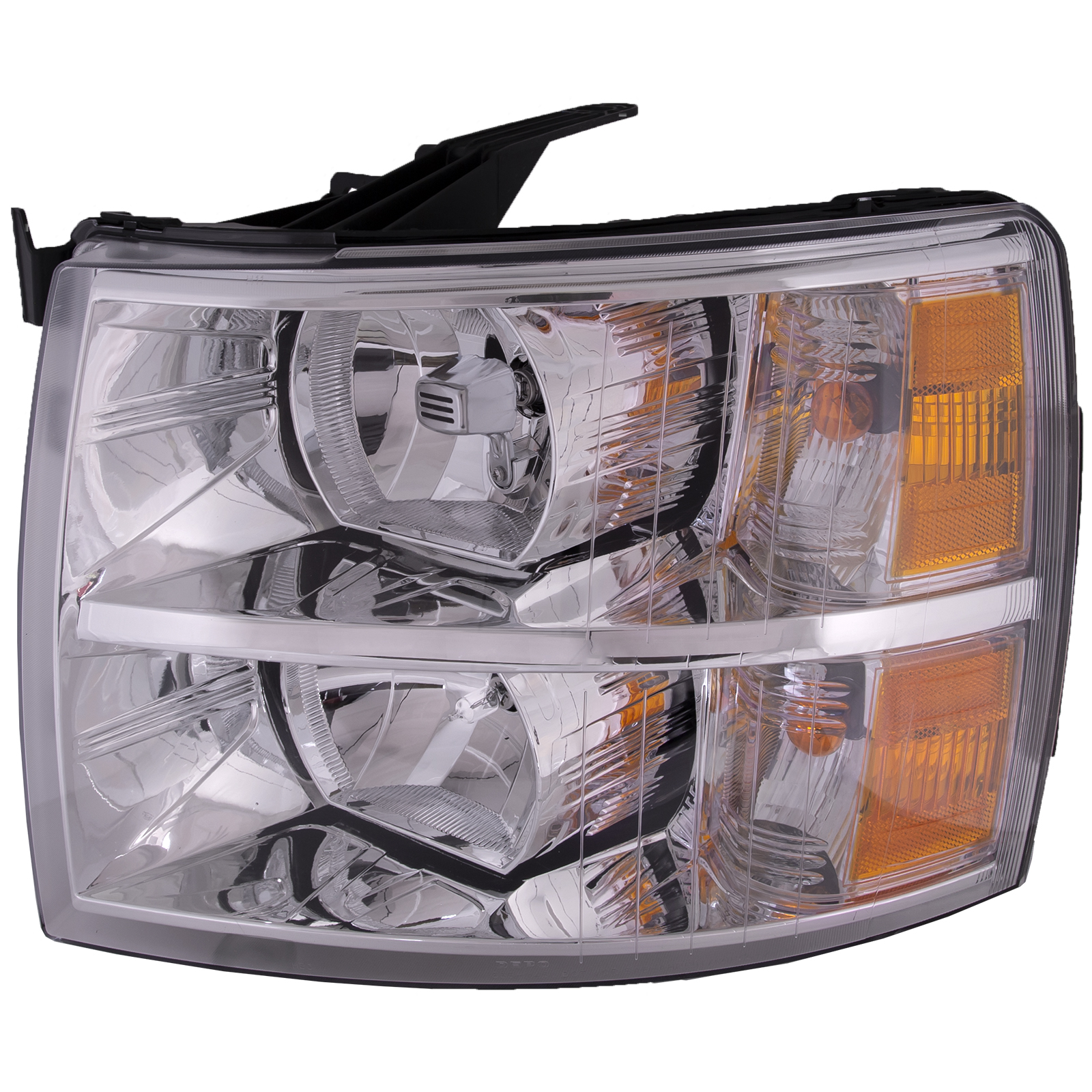 Left Driver Side Headlight For 07-13 Chevrolet Silverado 1500, 07-14 Chevrolet Silverado 2500 HD, 07-14 Chevrolet Silverado 3500 HD