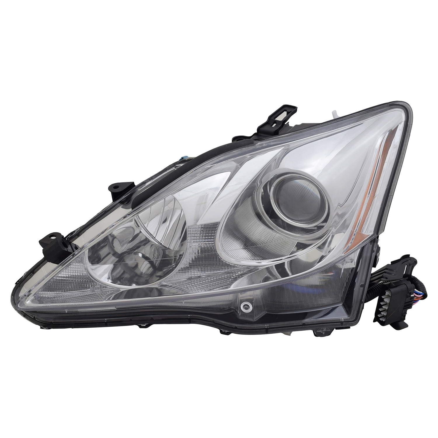 Left Driver Side Headlight For 06-08 Lexus IS250, 06-08 Lexus IS350; CAPA Certified