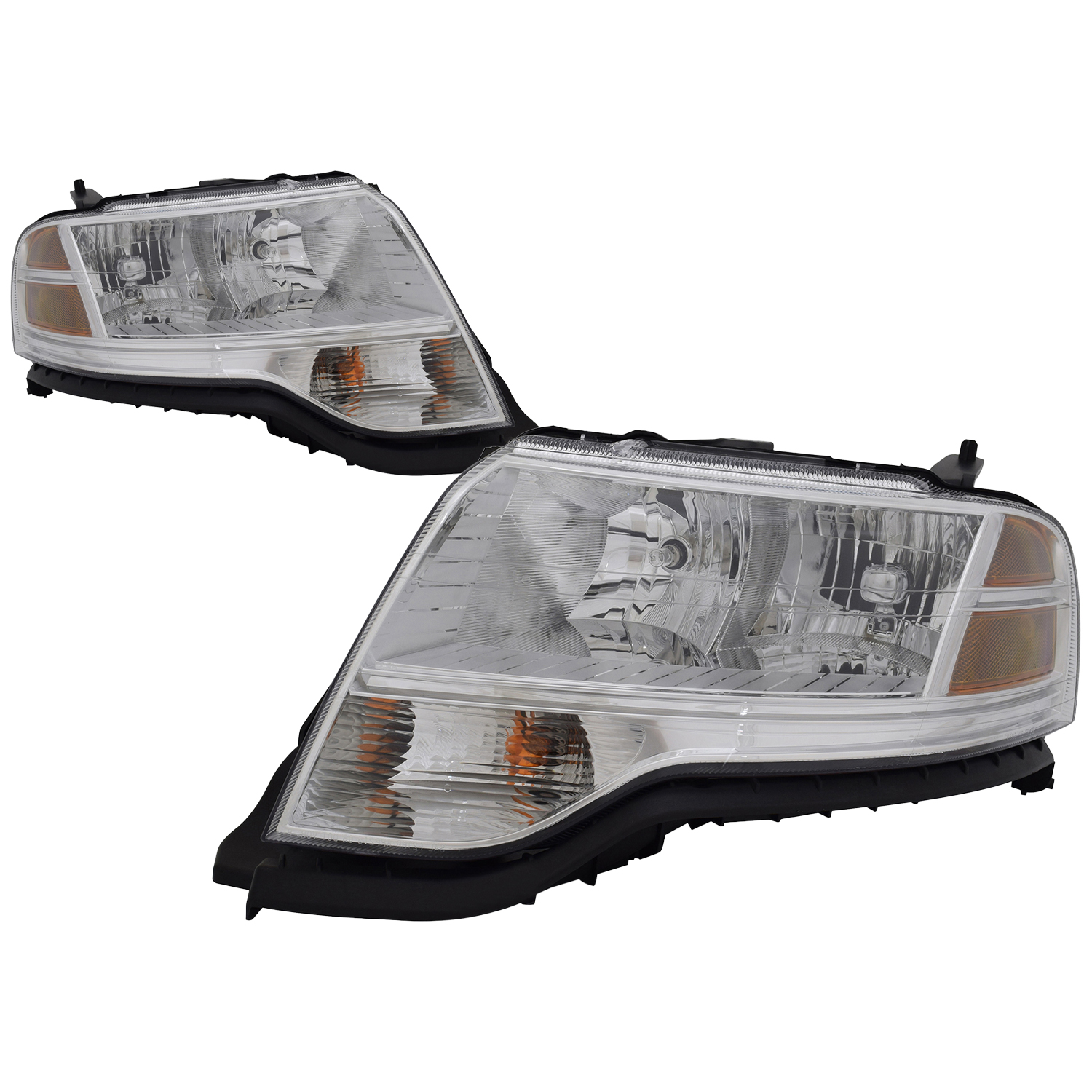 Headlight Set For 08-09 Ford Taurus X; CAPA Certified