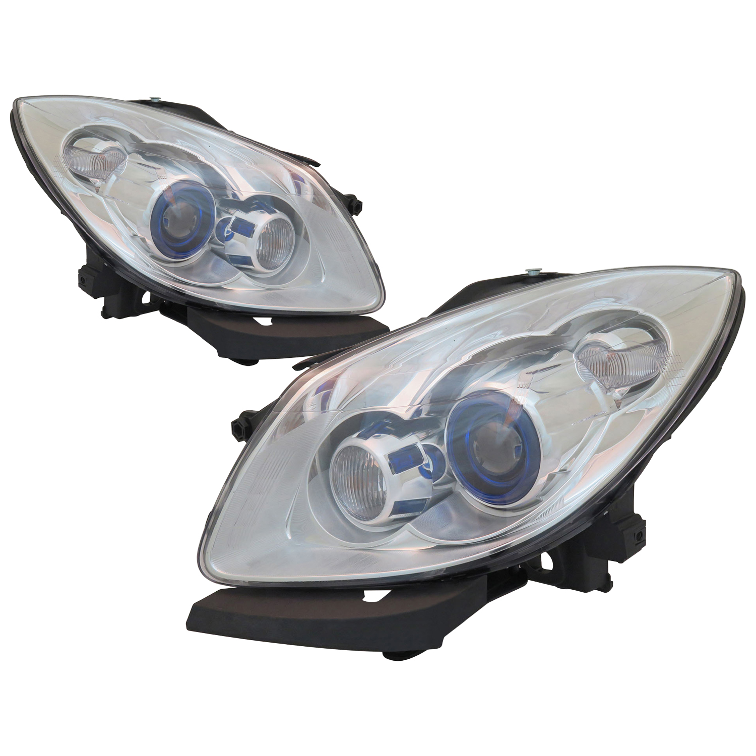 Headlight Set For 08-12 Buick Enclave; CAPA Certified