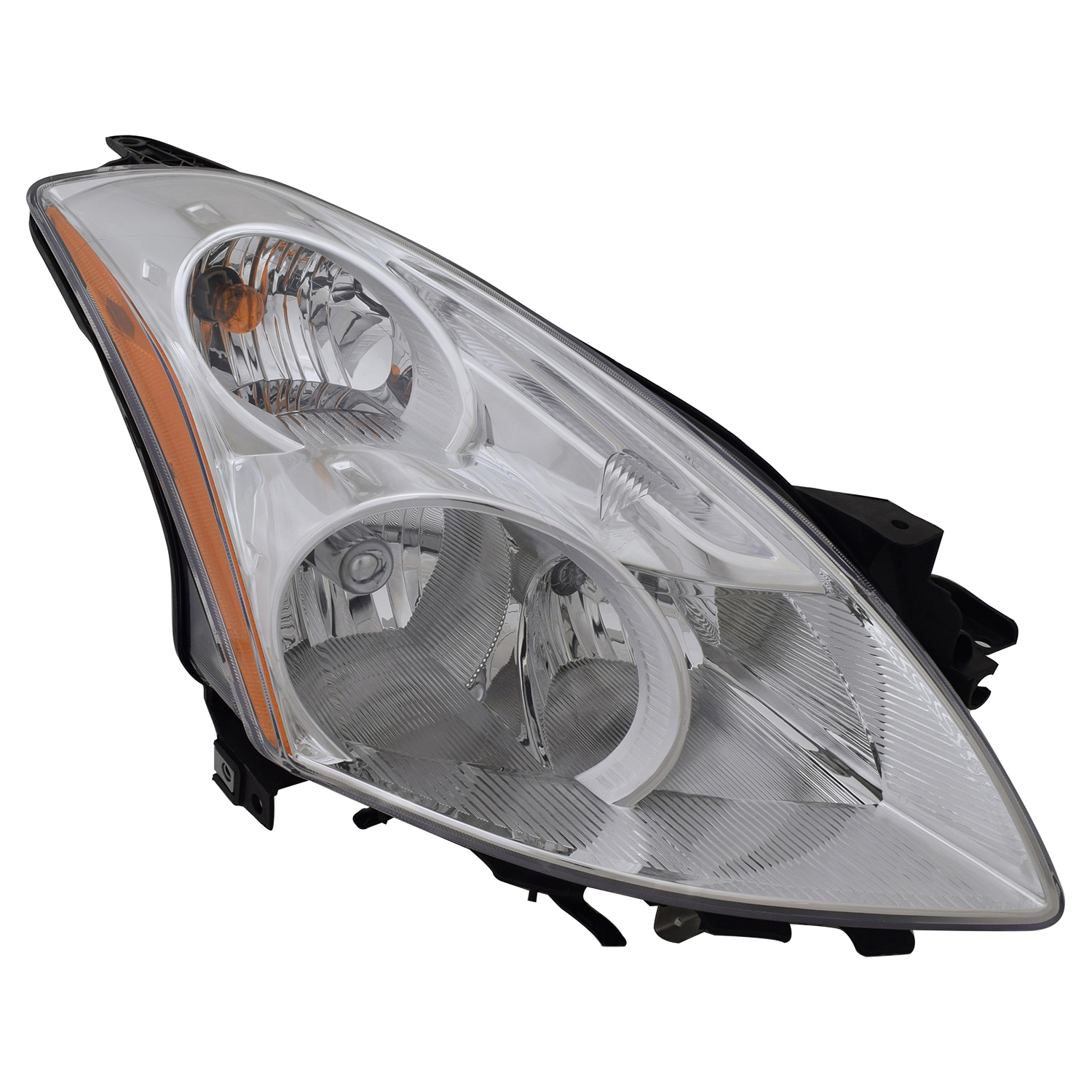 Right Passenger Side Headlight For 10-12 Nissan Altima; CAPA Certified