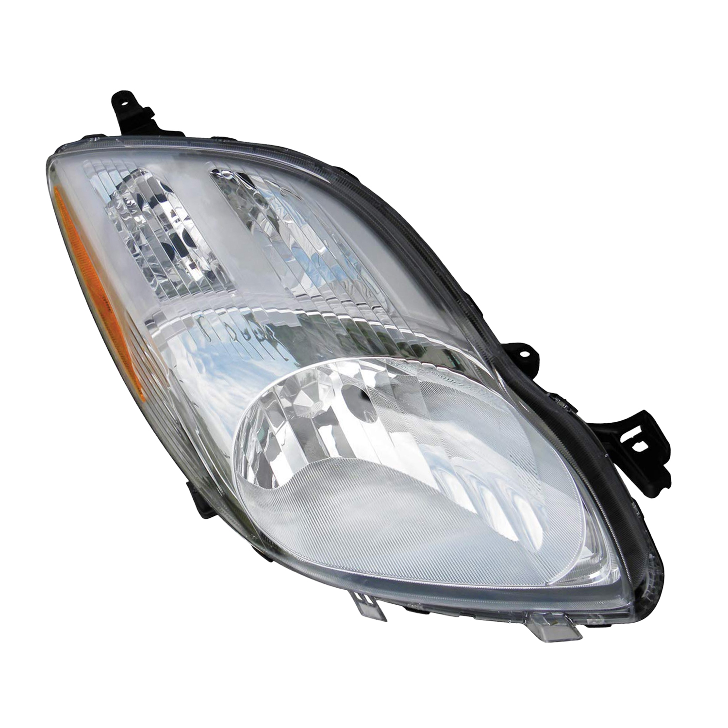 Right Passenger Side Headlight For 09-11 Toyota Yaris; CAPA Certified