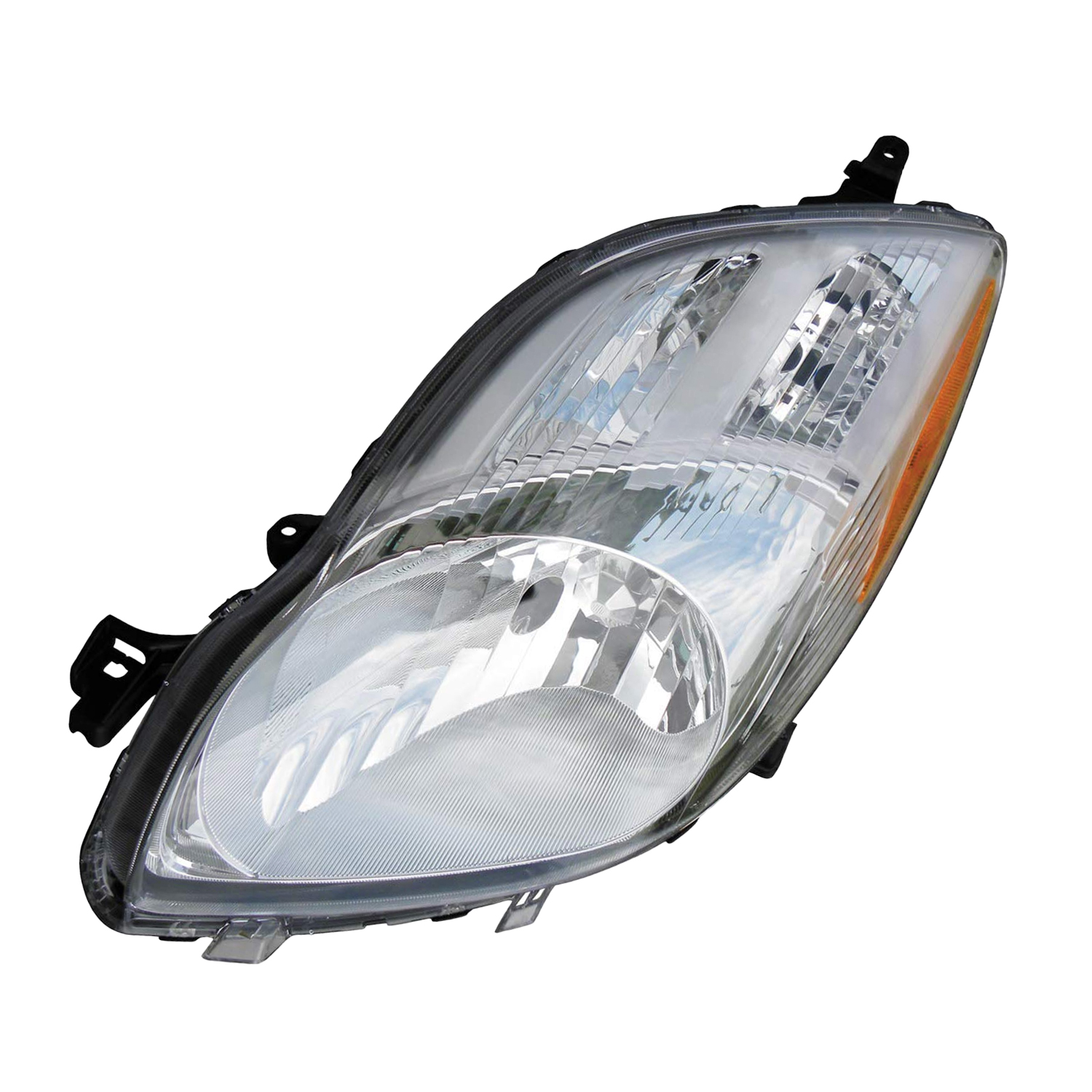 Left Driver Side Headlight For 09-11 Toyota Yaris; CAPA Certified