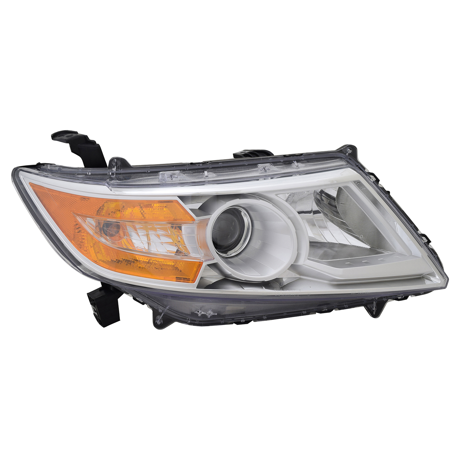 Right Passenger Side Headlight For 11-13 Honda Odyssey; CAPA Certified