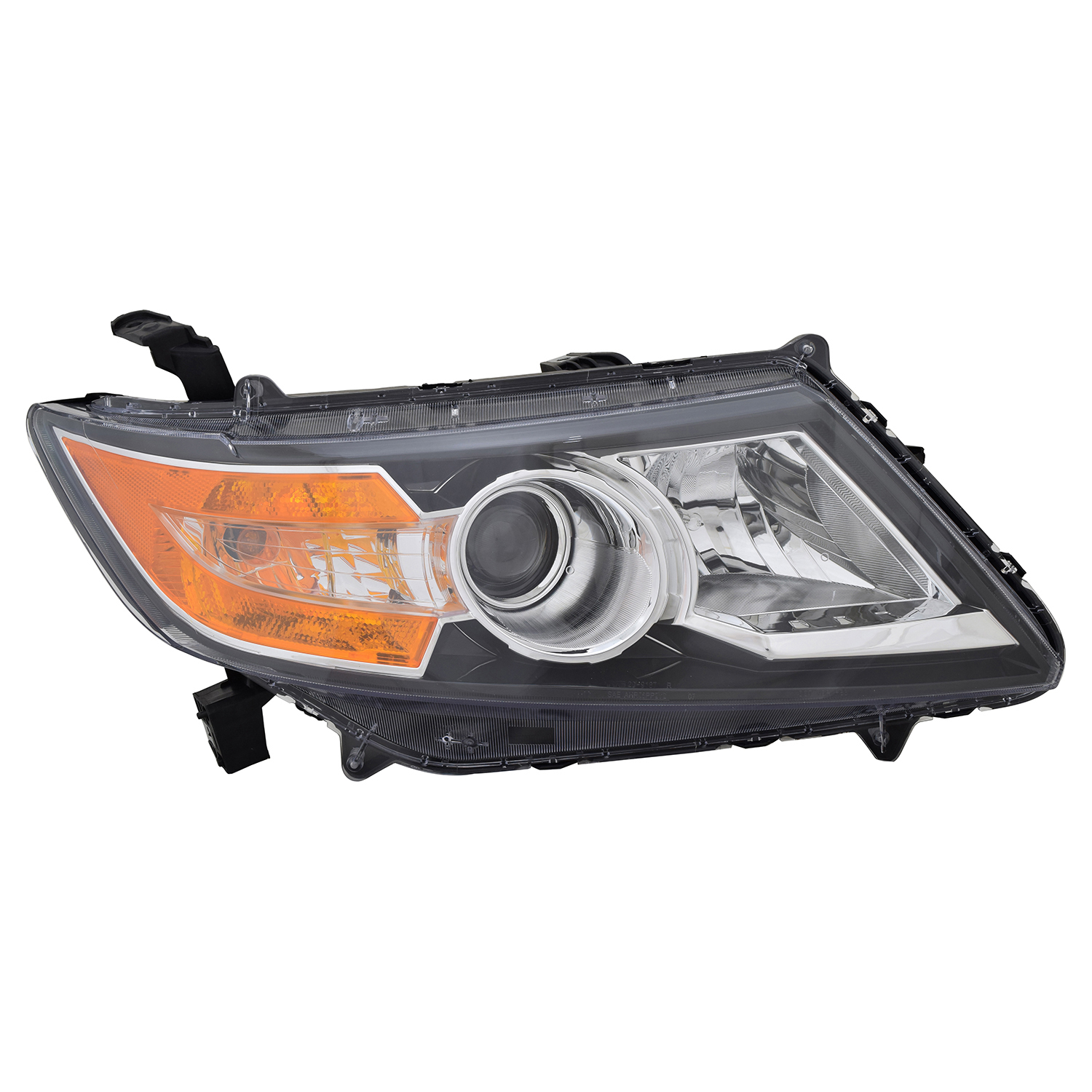 Right Passenger Side Headlight For 14-17 Honda Odyssey; CAPA Certified