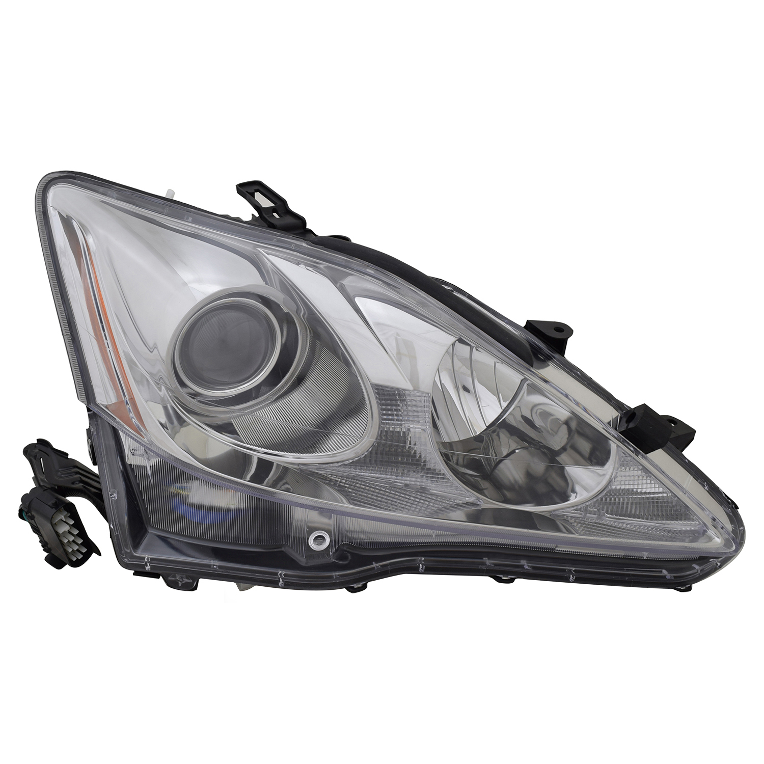 Right Passenger Side Headlight For 09-10 Lexus IS250, 09-10 Lexus IS350; CAPA Certified