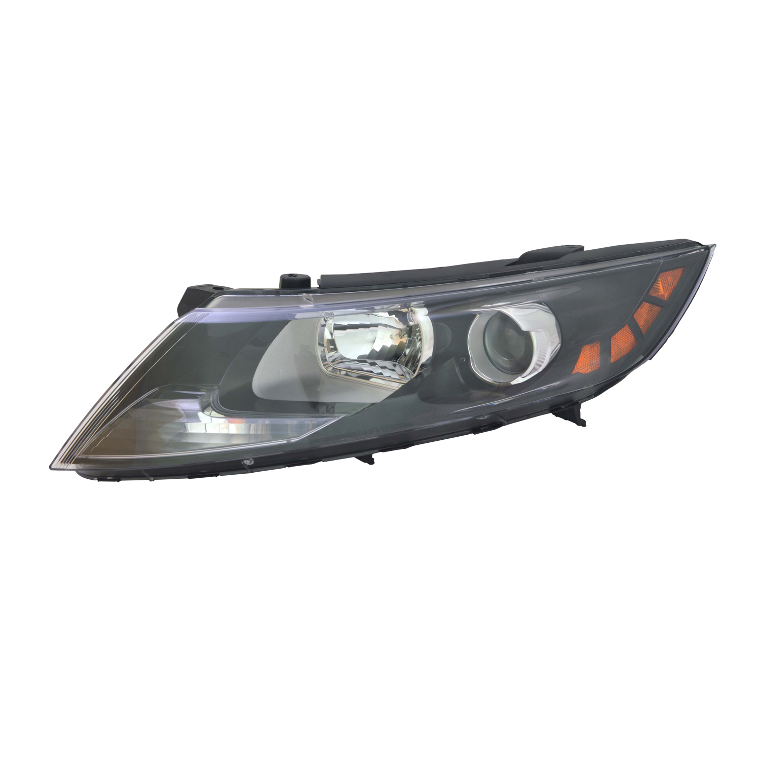 Left Driver Side Headlight For 12-13 Kia Optima; CAPA Certified