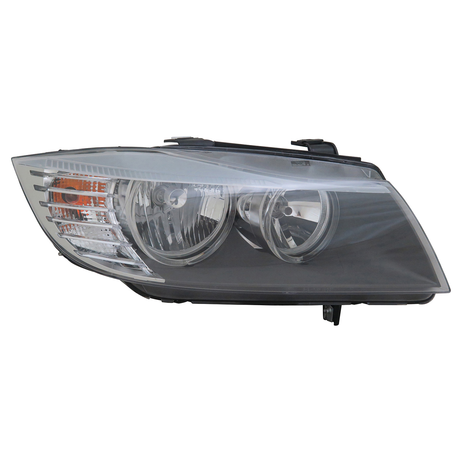 Right Passenger Side Headlight For 09-11 BMW 328i, 09-11 BMW 335i, 09-11 BMW M3; CAPA Certified