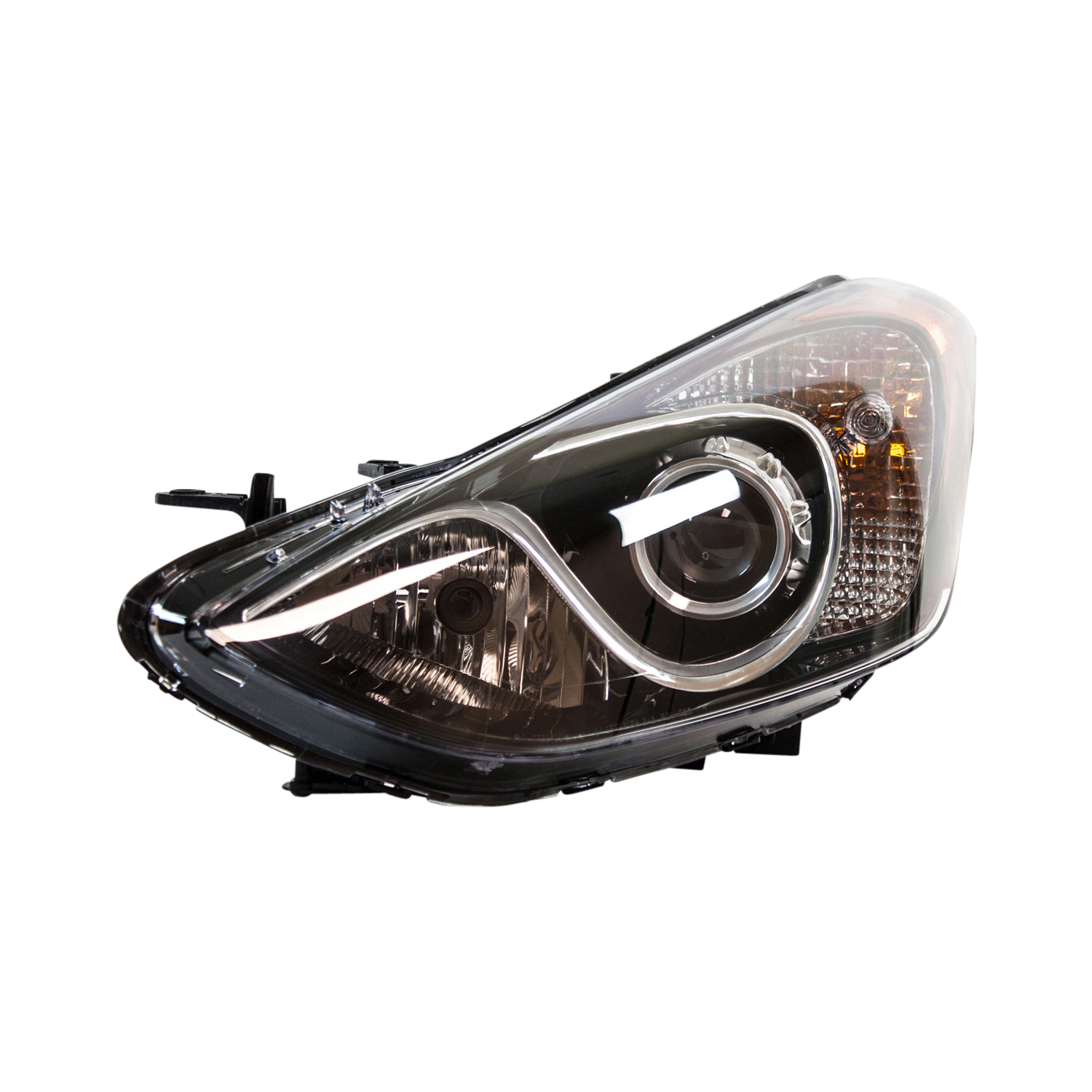 Left Driver Side Headlight For 13-17 Elantra GT Hyundai, 13-17 Hyundai Elantra GT; CAPA Certified