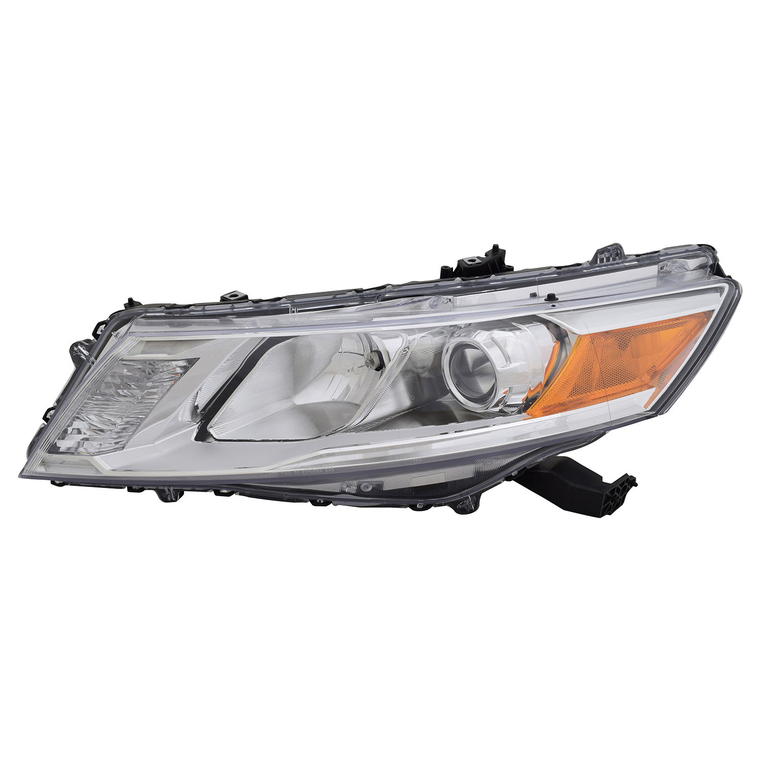 Left Driver Side Headlight For 13-15 Honda Crosstour; CAPA Certified