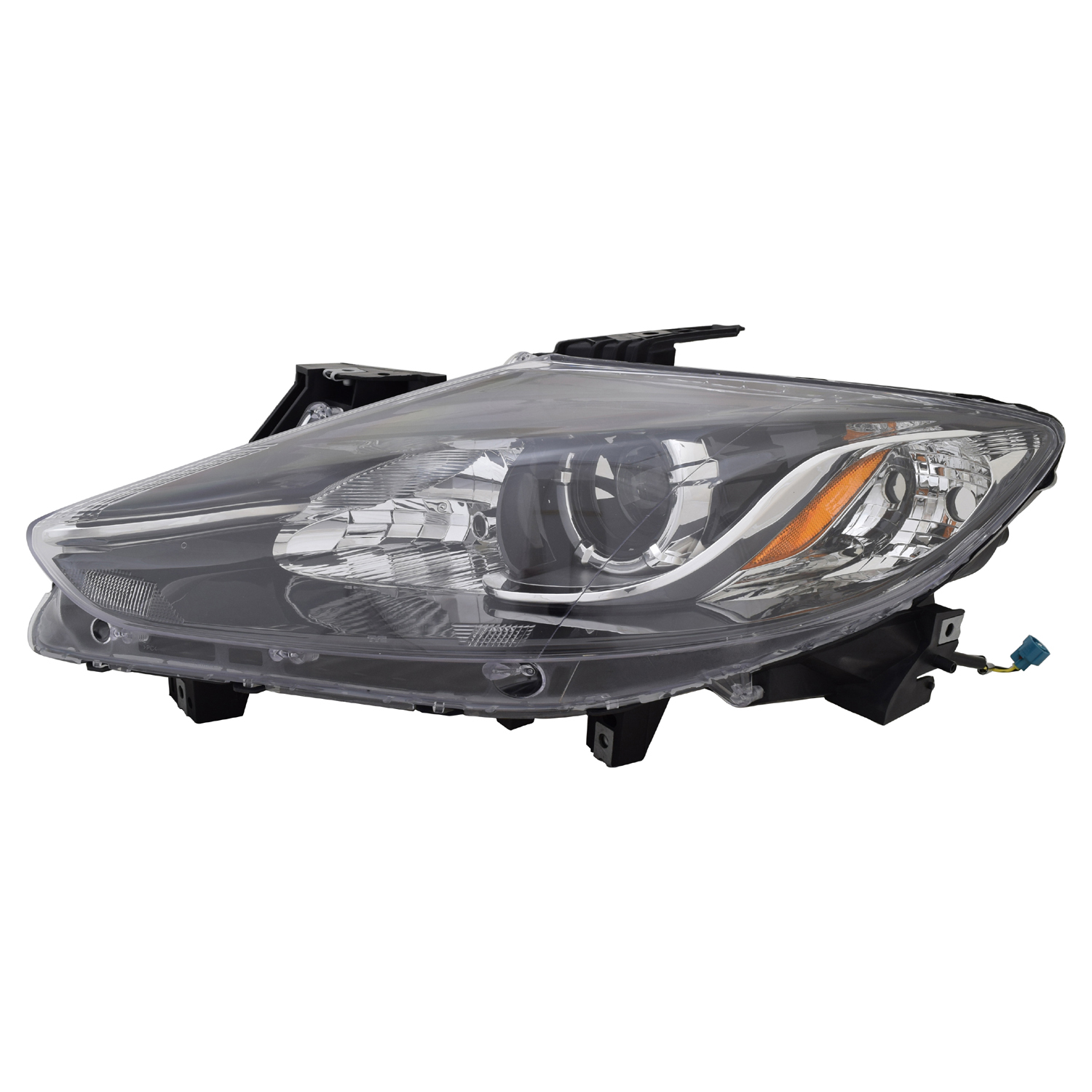 Left Driver Side Headlight For 13-15 Mazda CX-9; CAPA Certified