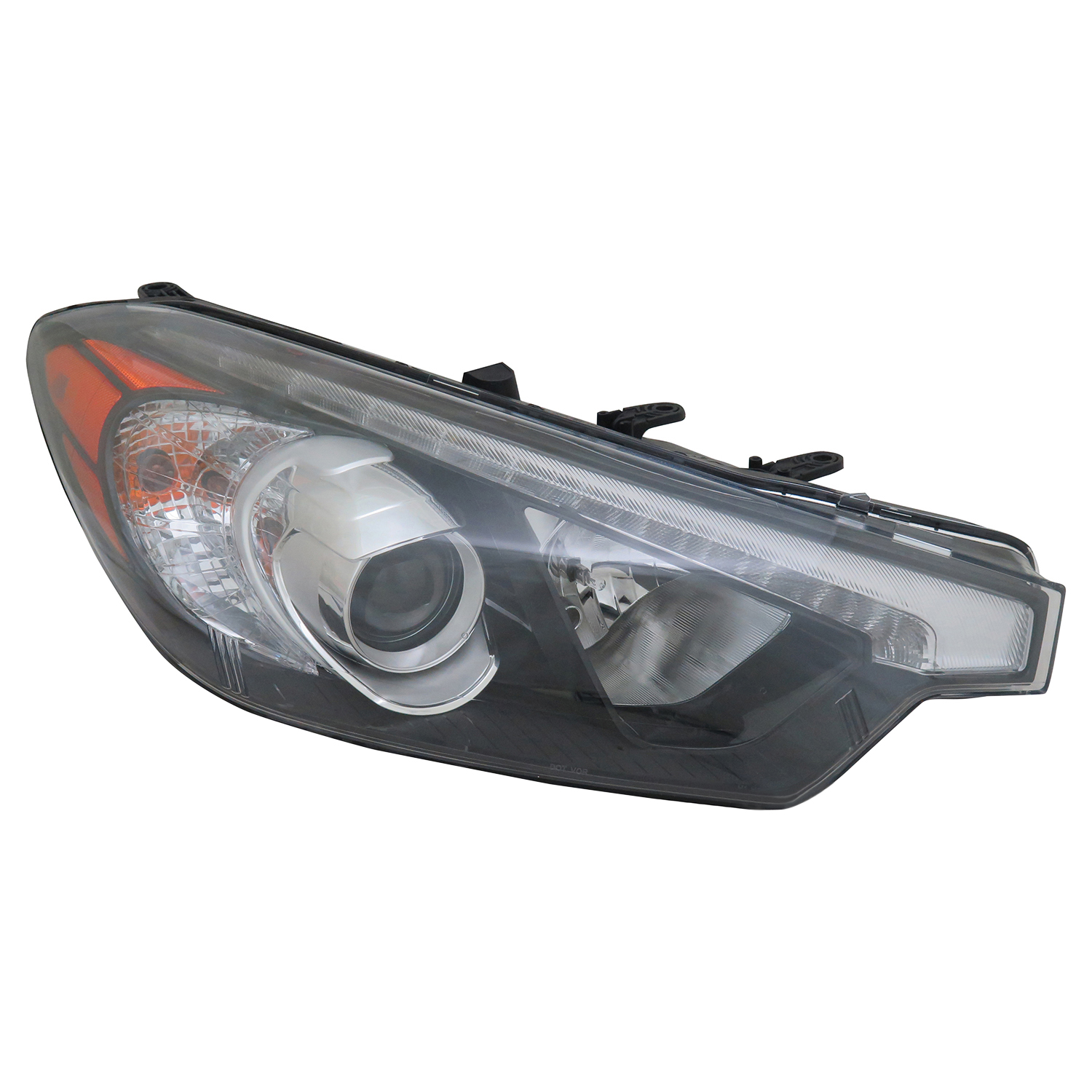 Right Passenger Side Headlight For 14-15 Kia Forte, 14-15 Kia Forte Koup, 14-15 Kia Forte5; CAPA Certified