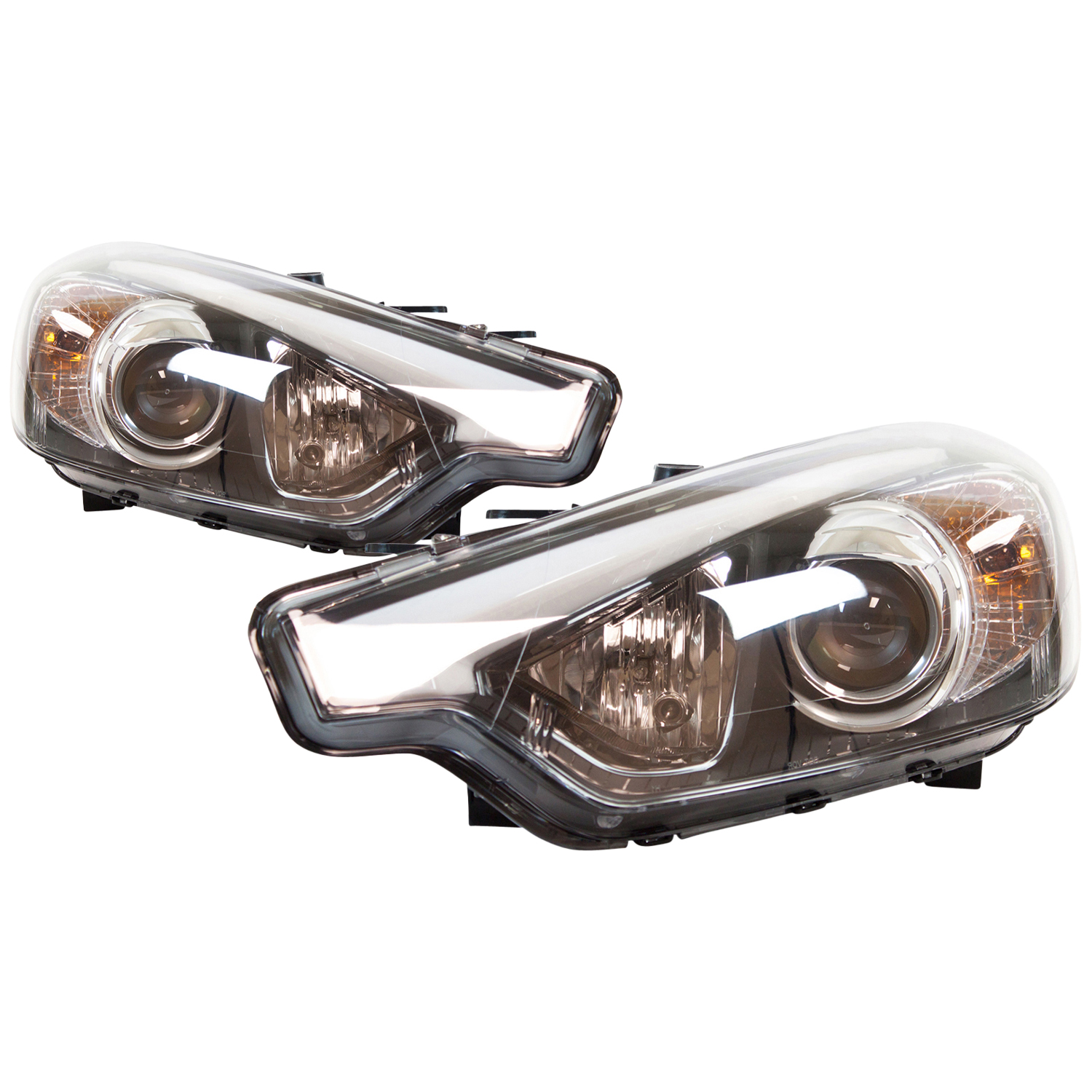 Headlight Set For 14-16 Kia Forte, 14-16 Kia Forte5; CAPA Certified