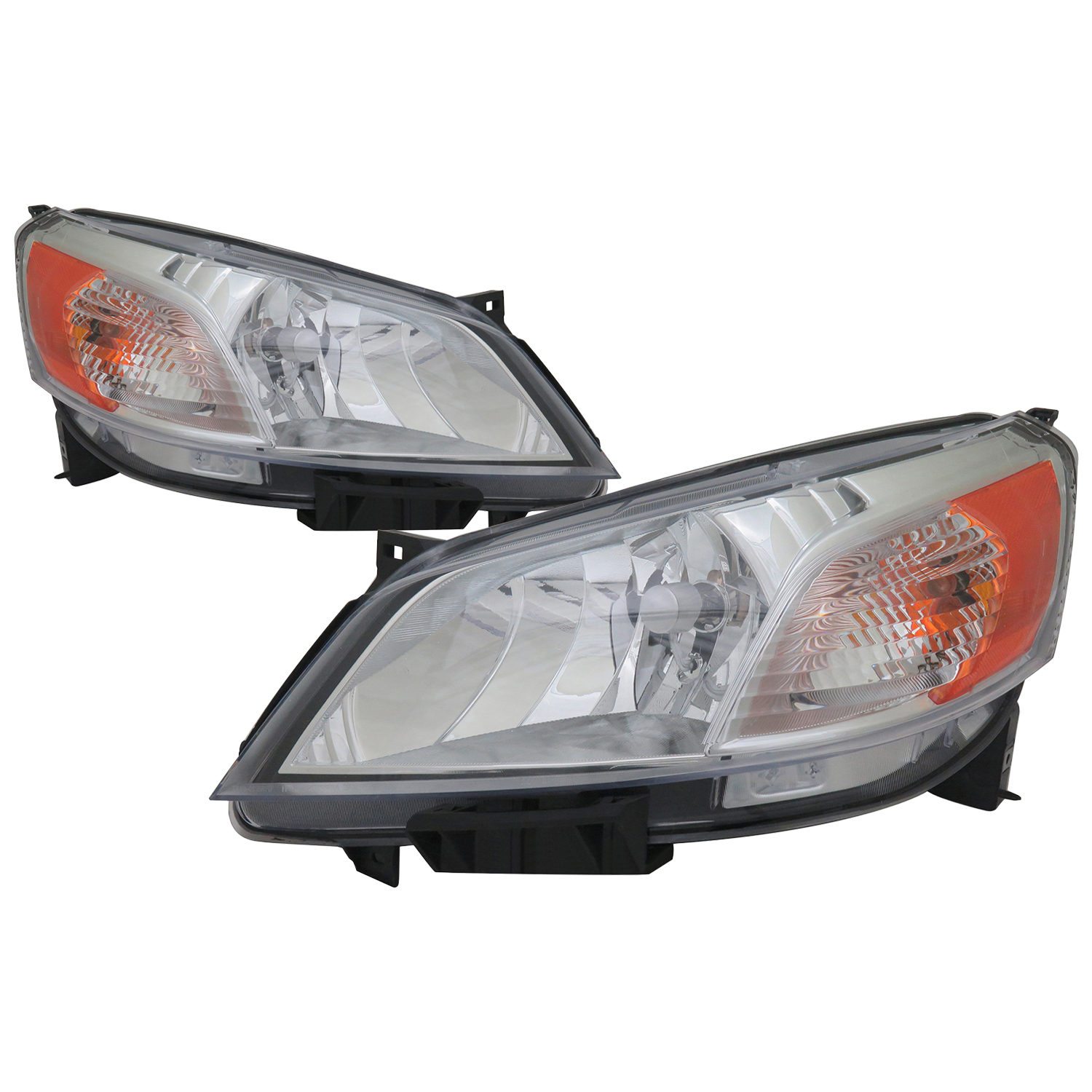 Headlight Set For 13-21 Nissan NV200; CAPA Certified