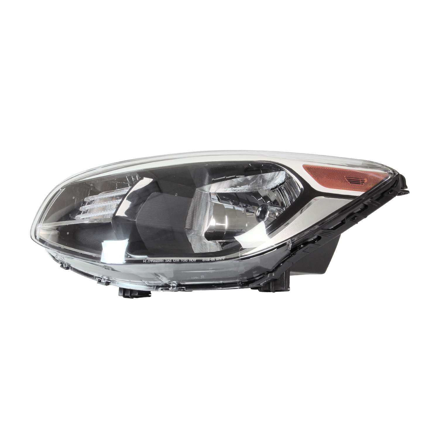 Left Driver Side Headlight For 14-19 Kia Soul; CAPA Certified