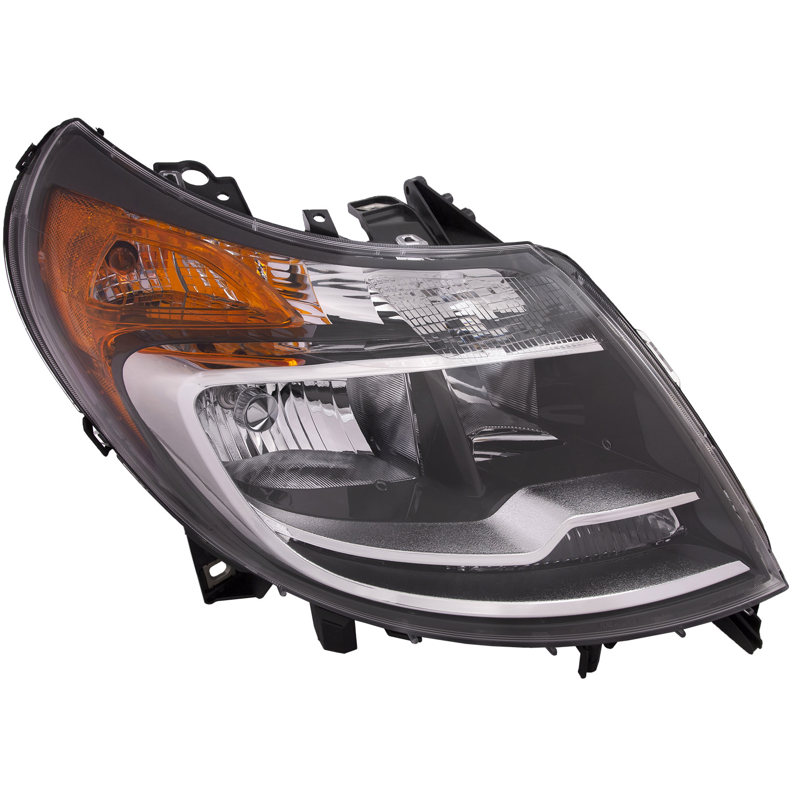 Right Passenger Side Headlight For 14-23 Ram ProMaster 1500, 14-23 Ram ProMaster 2500, 14-23 Ram ProMaster 3500