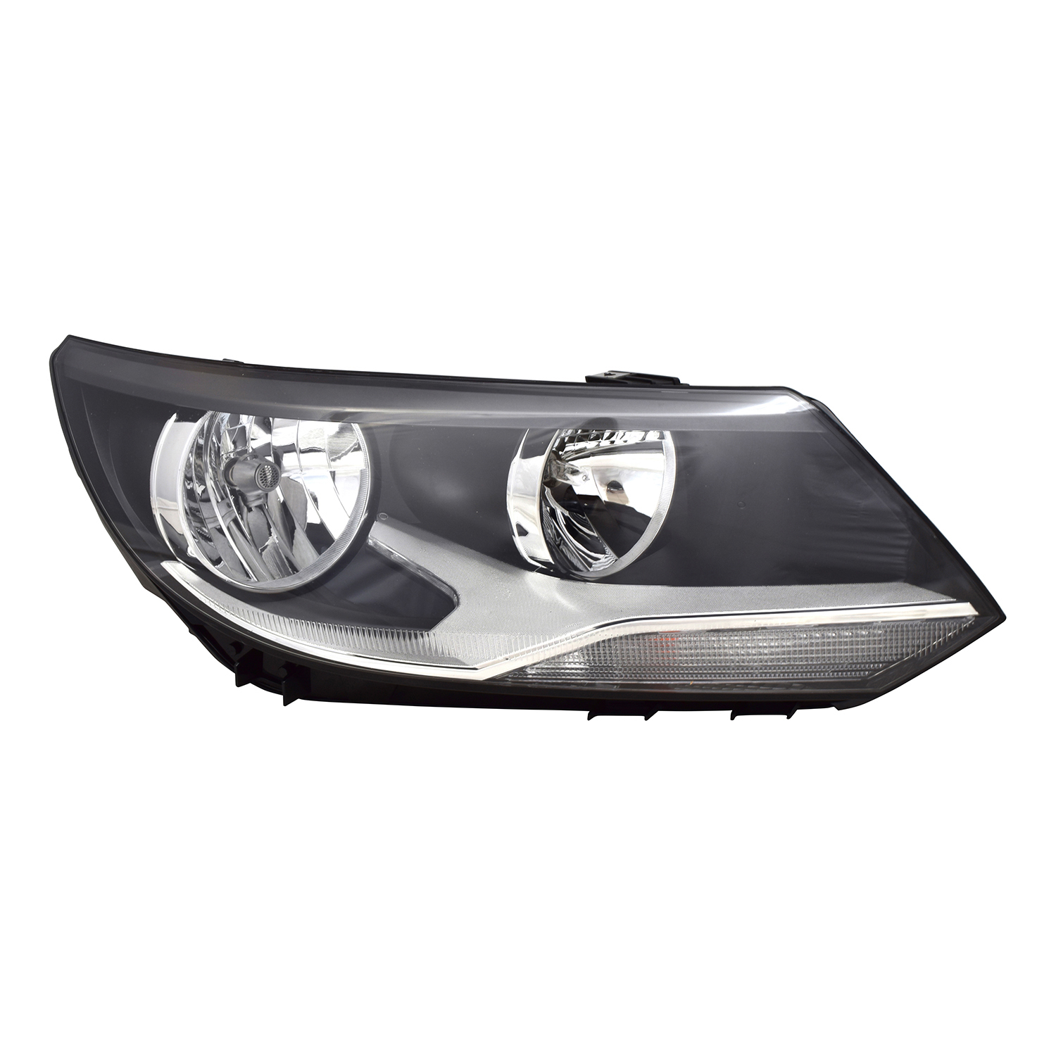 Right Passenger Side Headlight For 12-17 Volkswagen Tiguan, 17-18 Volkswagen Tiguan Limited; CAPA Certified