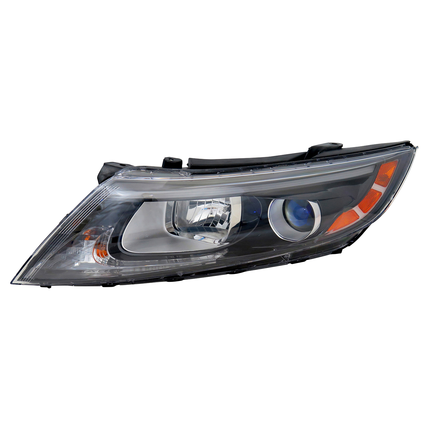 Left Driver Side Headlight For 14-15 Kia Optima; CAPA Certified