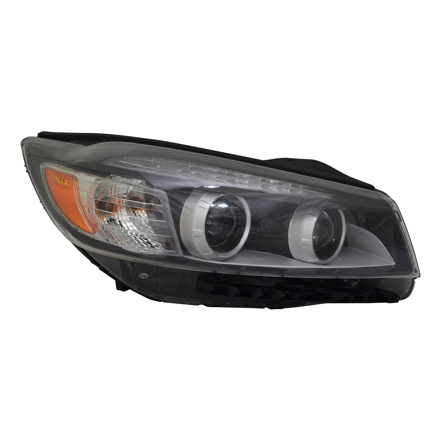 Right Passenger Side Headlight For 16-18 Kia Sorento; CAPA Certified
