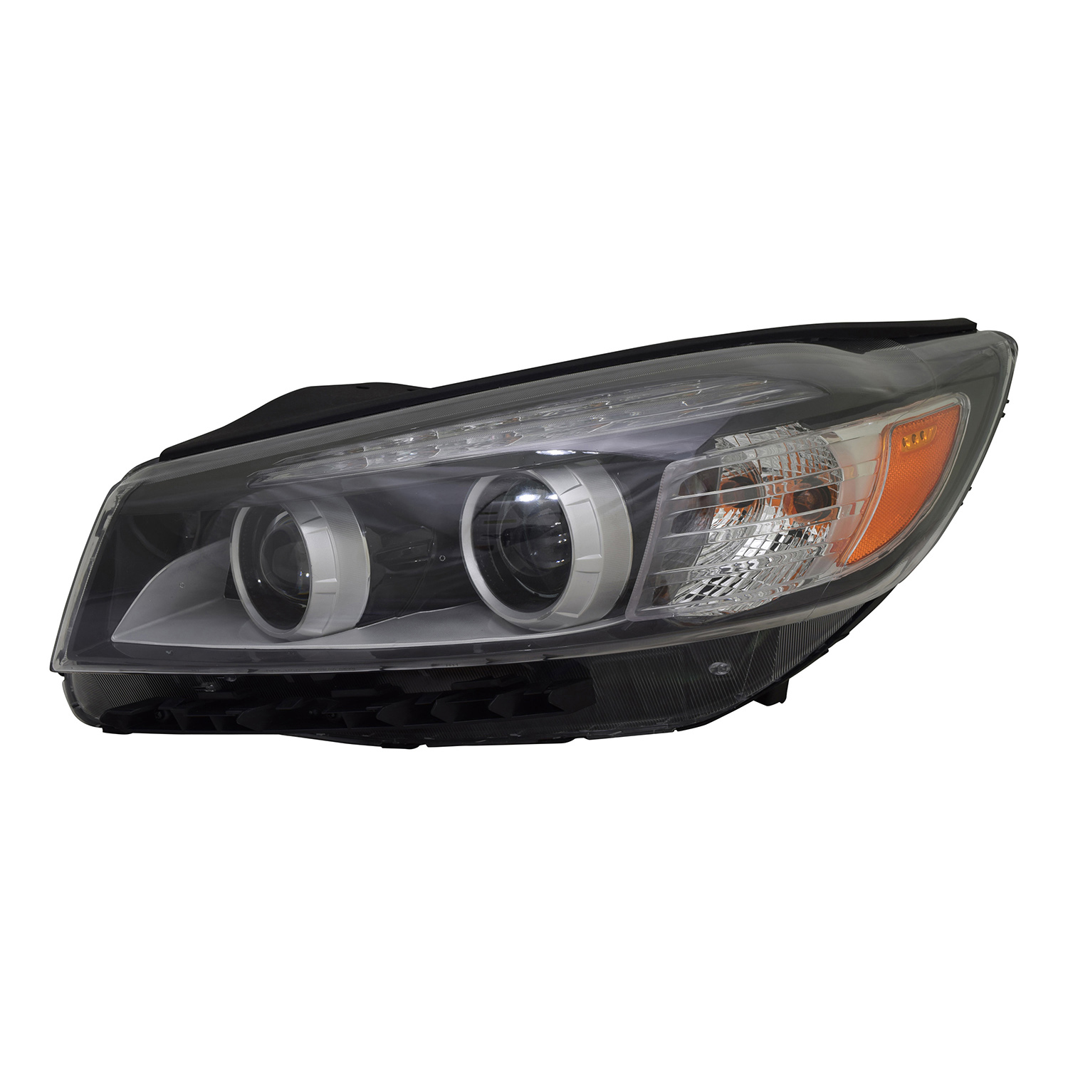 Left Driver Side Headlight For 16-18 Kia Sorento; CAPA Certified