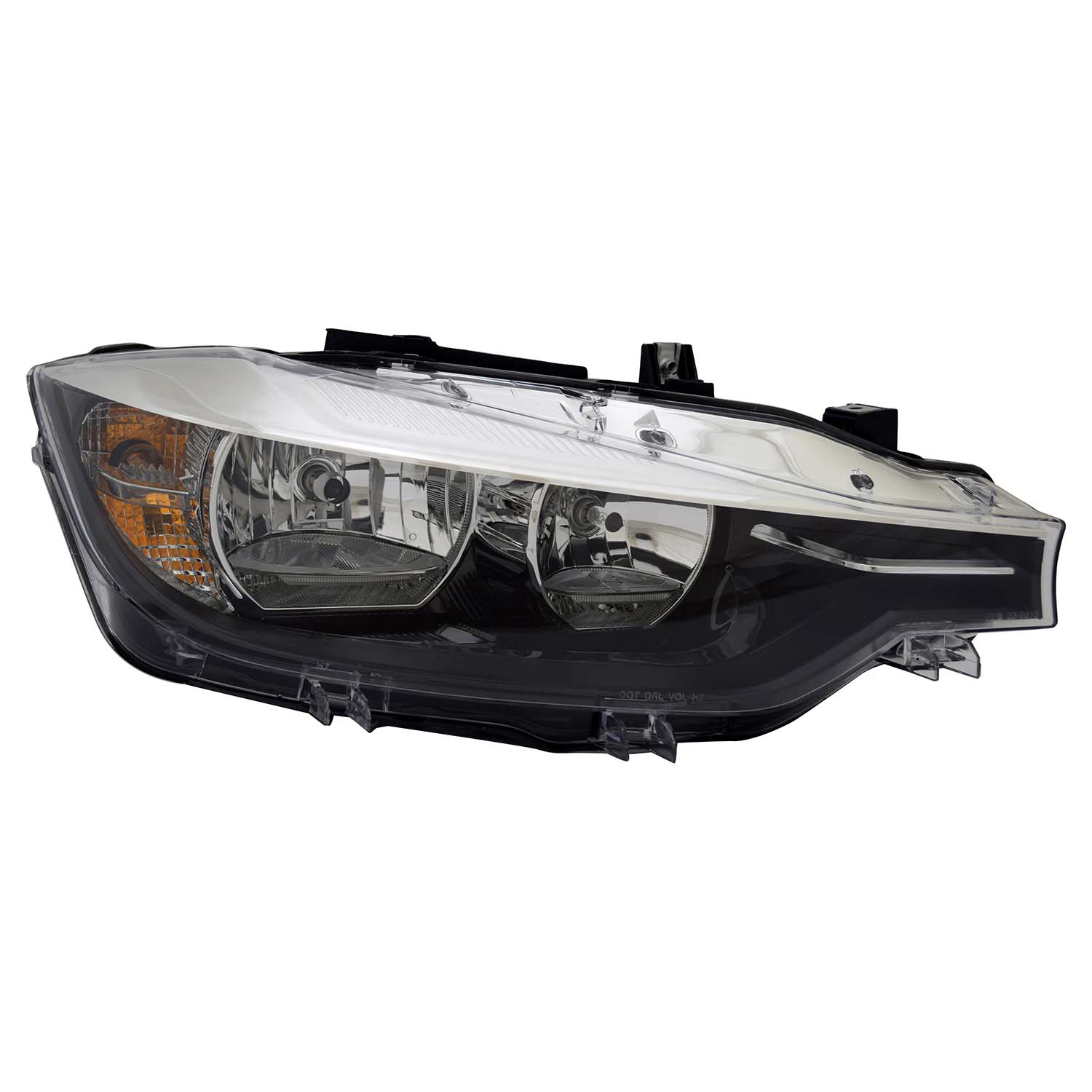 Right Passenger Side Headlight For 2016-2018 BMW; CAPA Certified