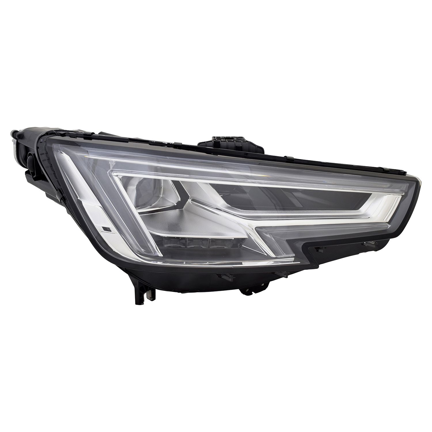 Right Passenger Side Headlight For 17-19 Audi A4; CAPA Certified