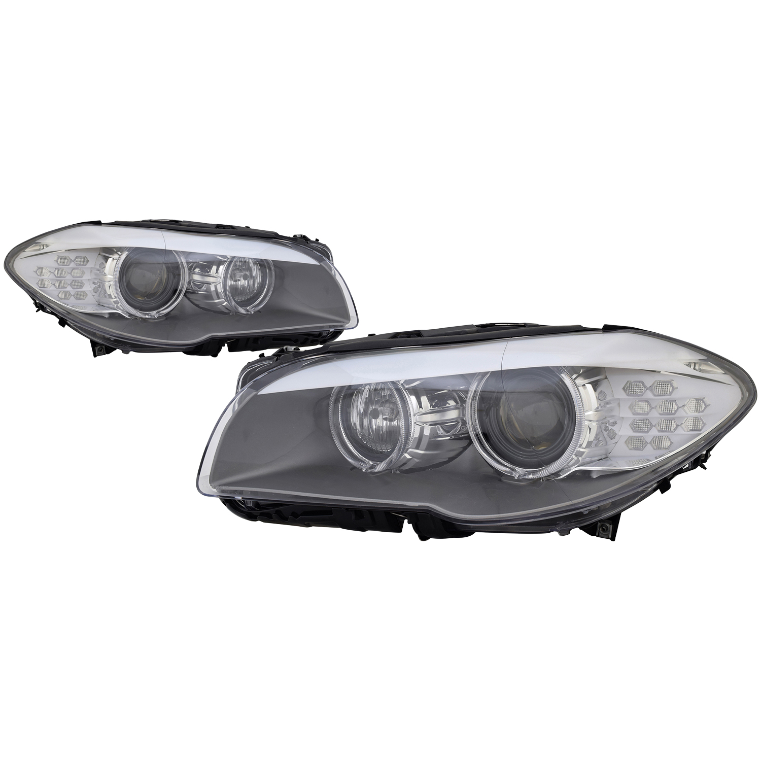 Headlight Set For 11-13 BMW 528i, 11-13 BMW 535i, 11-13 BMW 550i; CAPA Certified