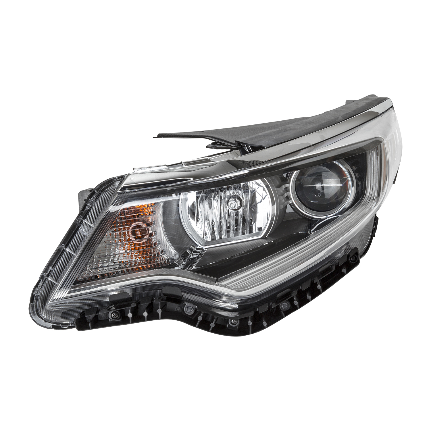 Left Driver Side Headlight For 16-18 Kia Optima; CAPA Certified