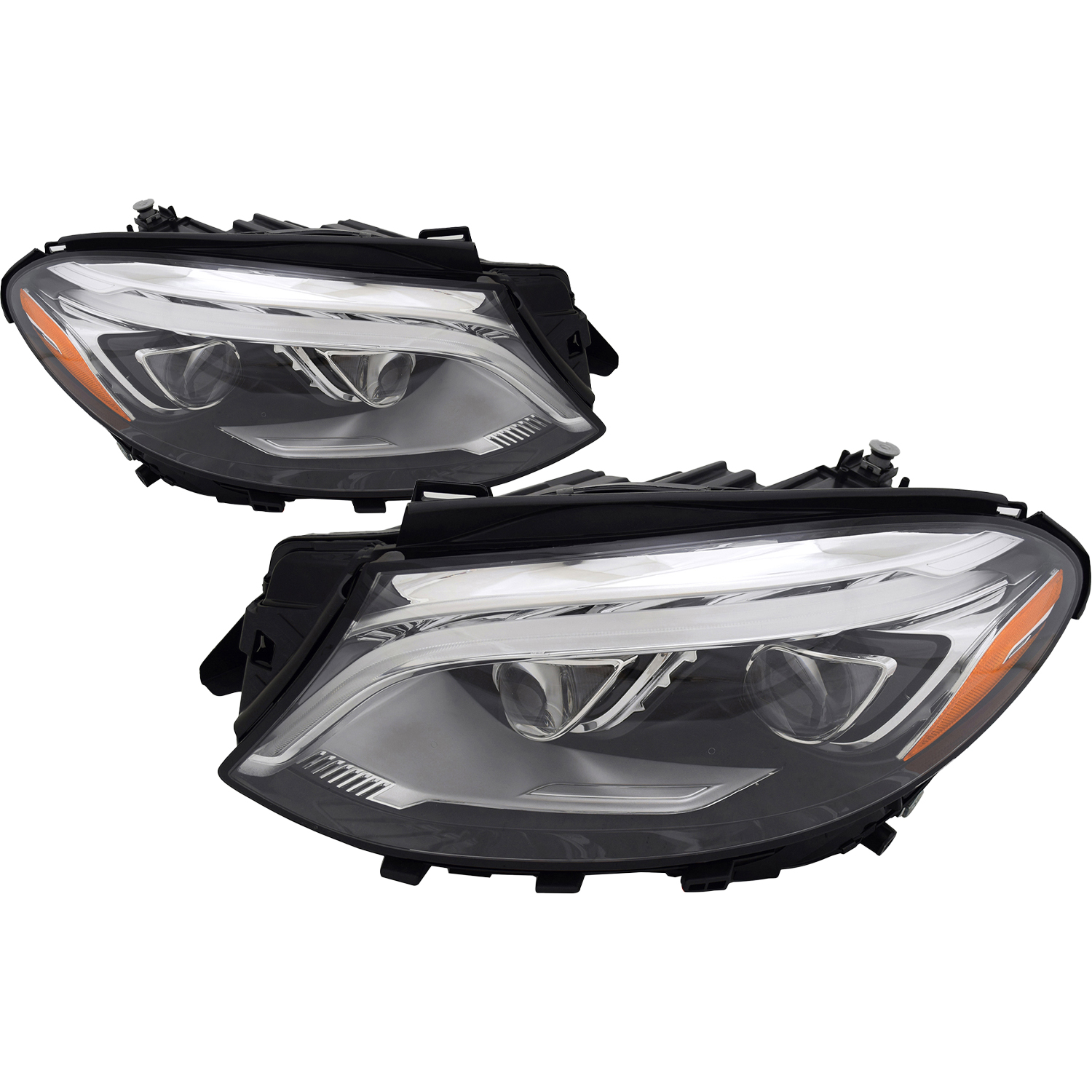 Headlight Set For 2016-2018 Mercedes-Benz