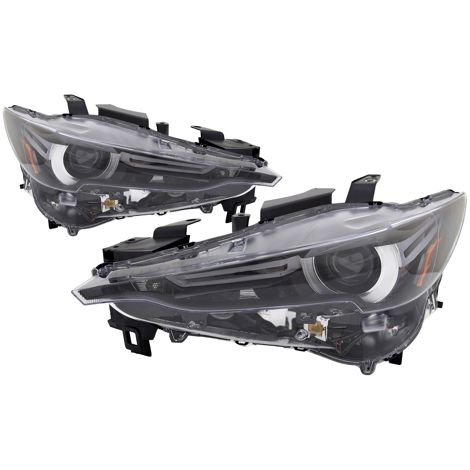 Headlight Set For 20-21 Mazda CX-5; CAPA Certified